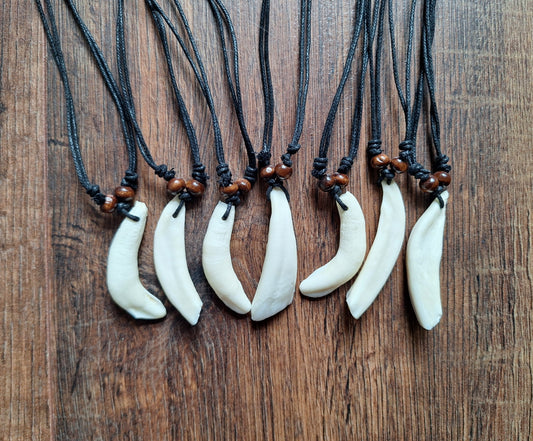 Camel tooth necklace