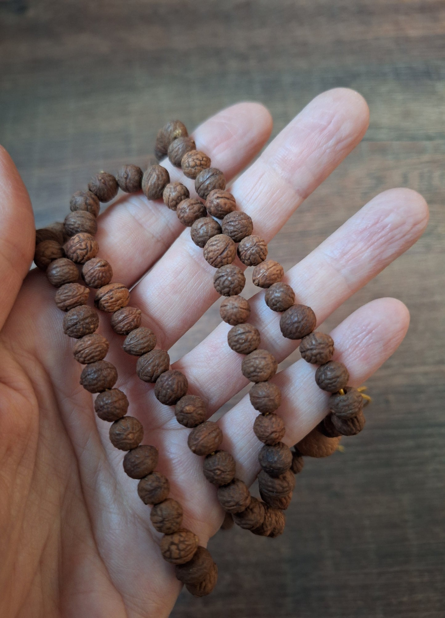 Vintage Nepalese bodhi seed mala