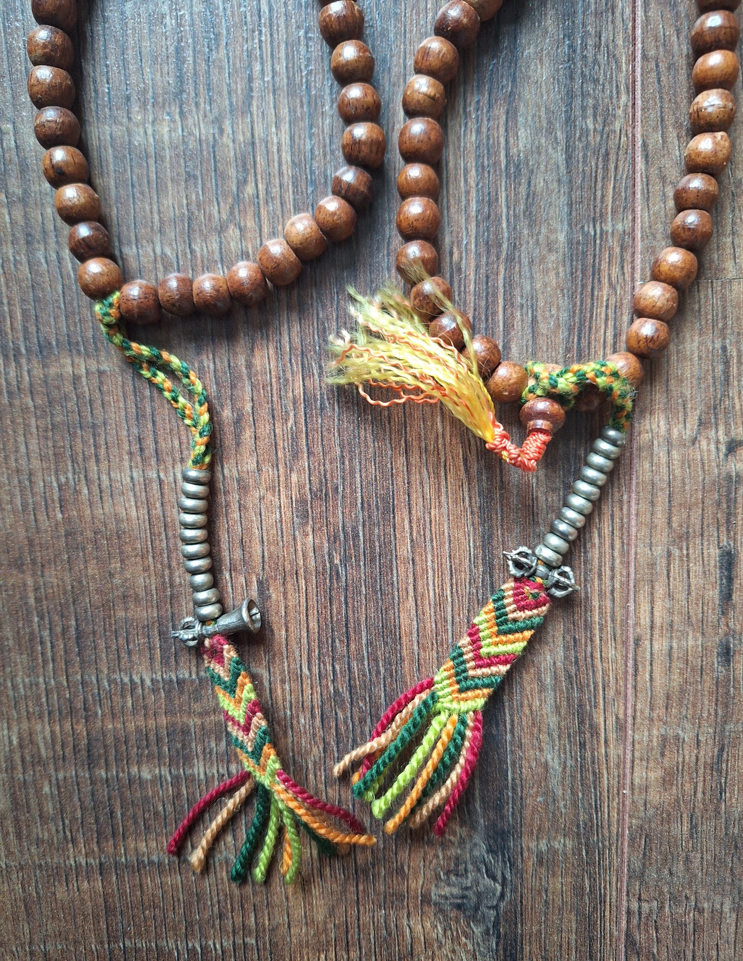 Vintage wooden mala