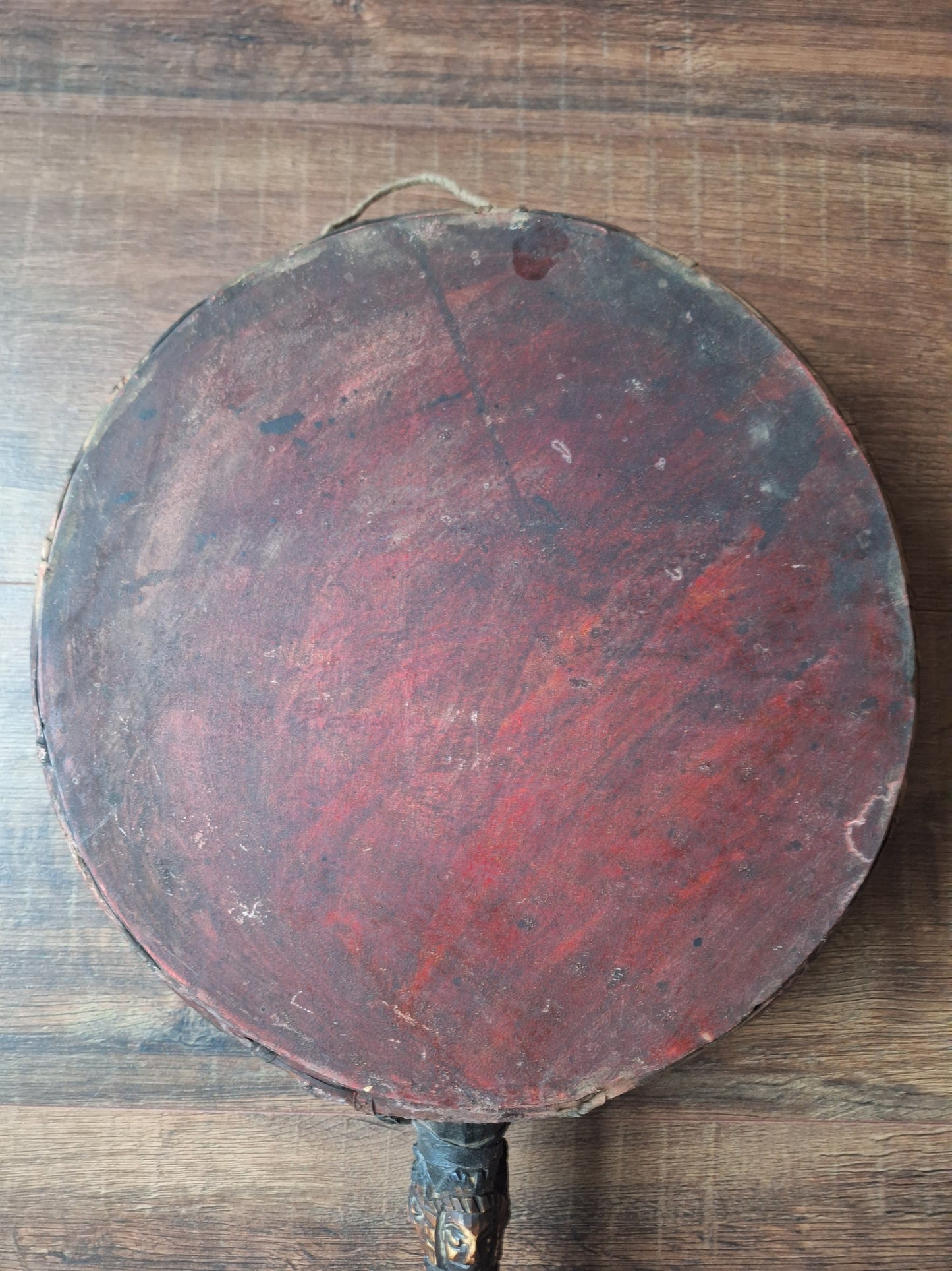 Old Nepalese dhyangro drum #13