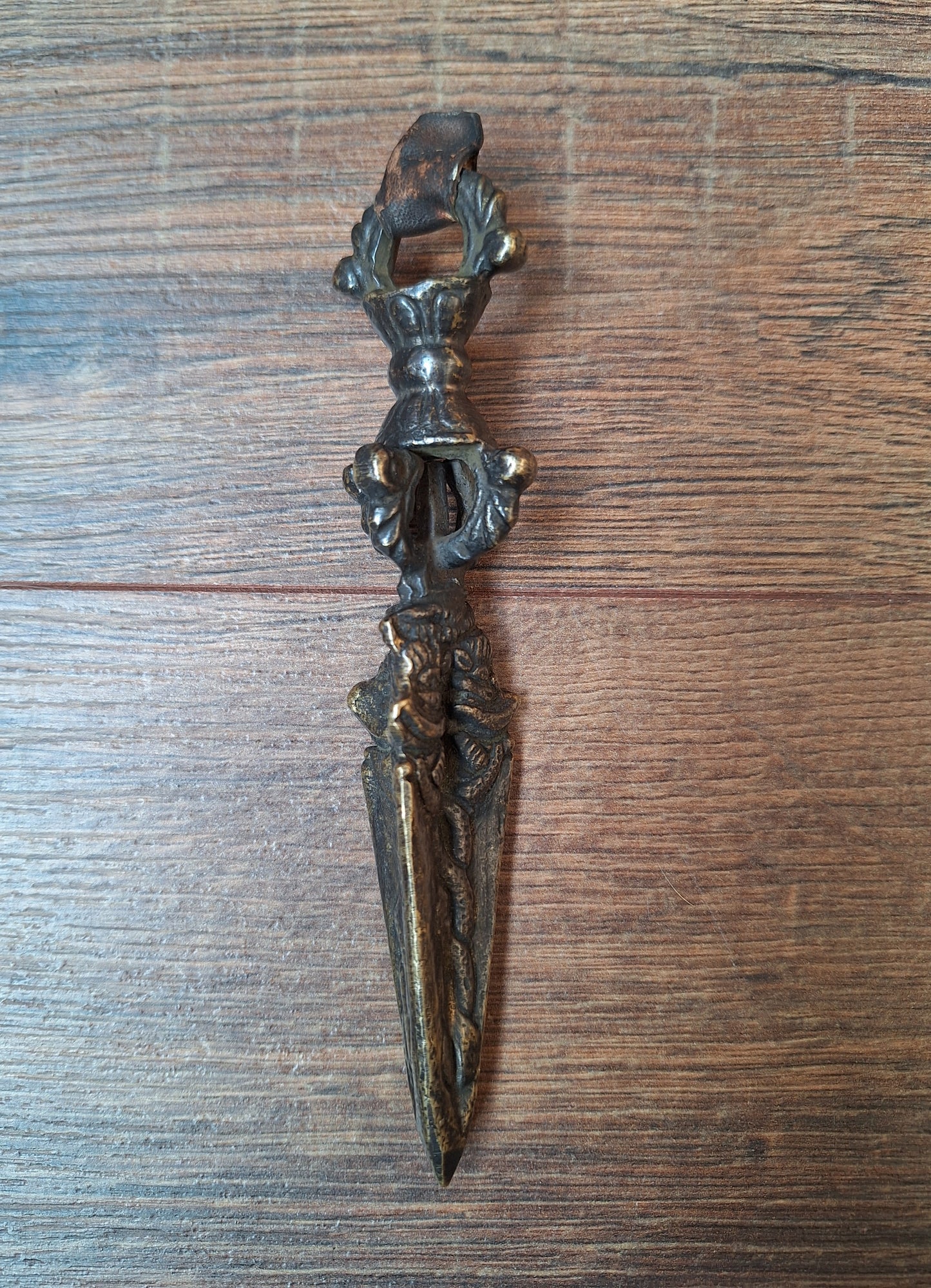 Antique bronze phurba #12