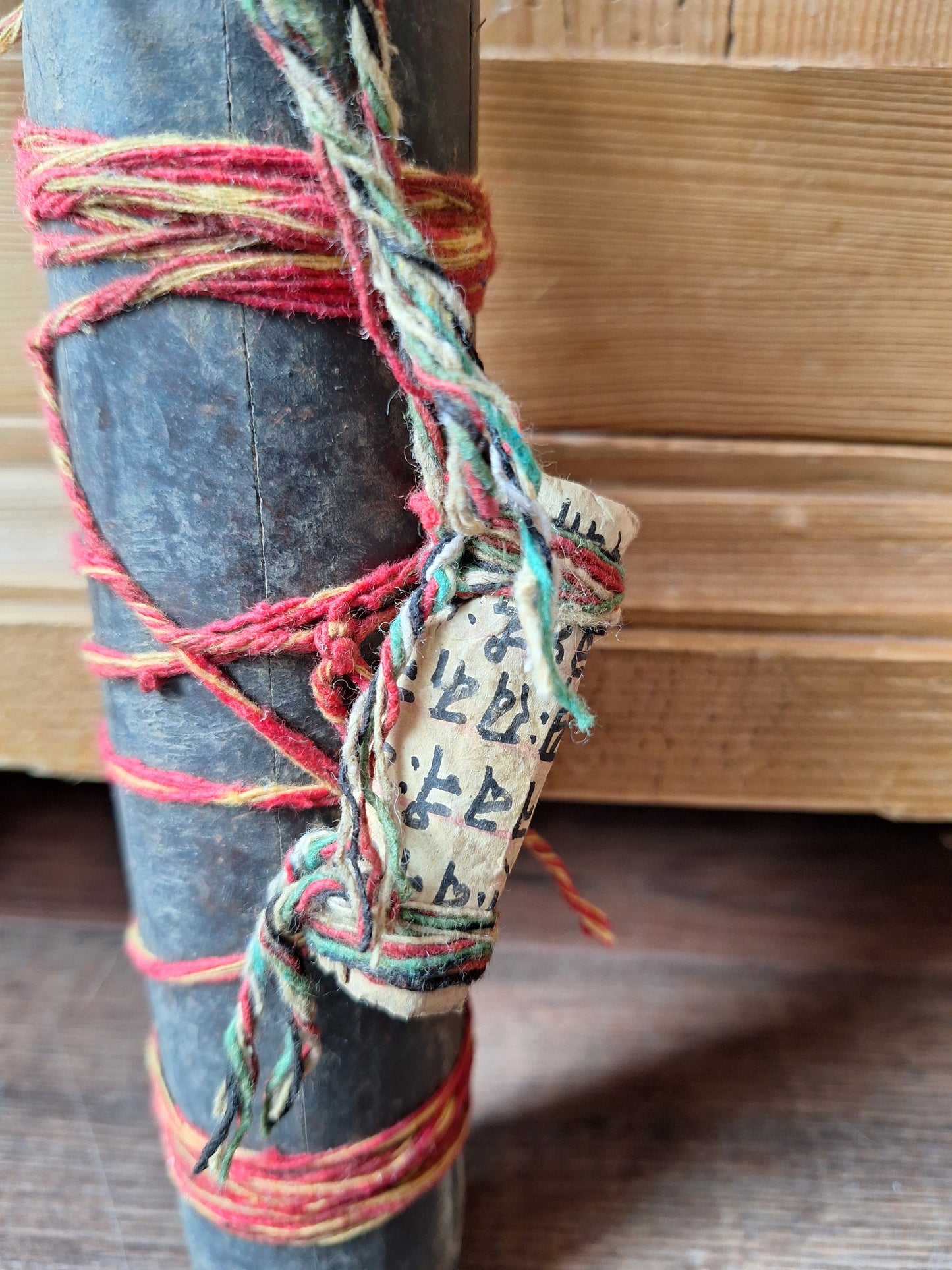 Old Nepalese shamanic trident set #1