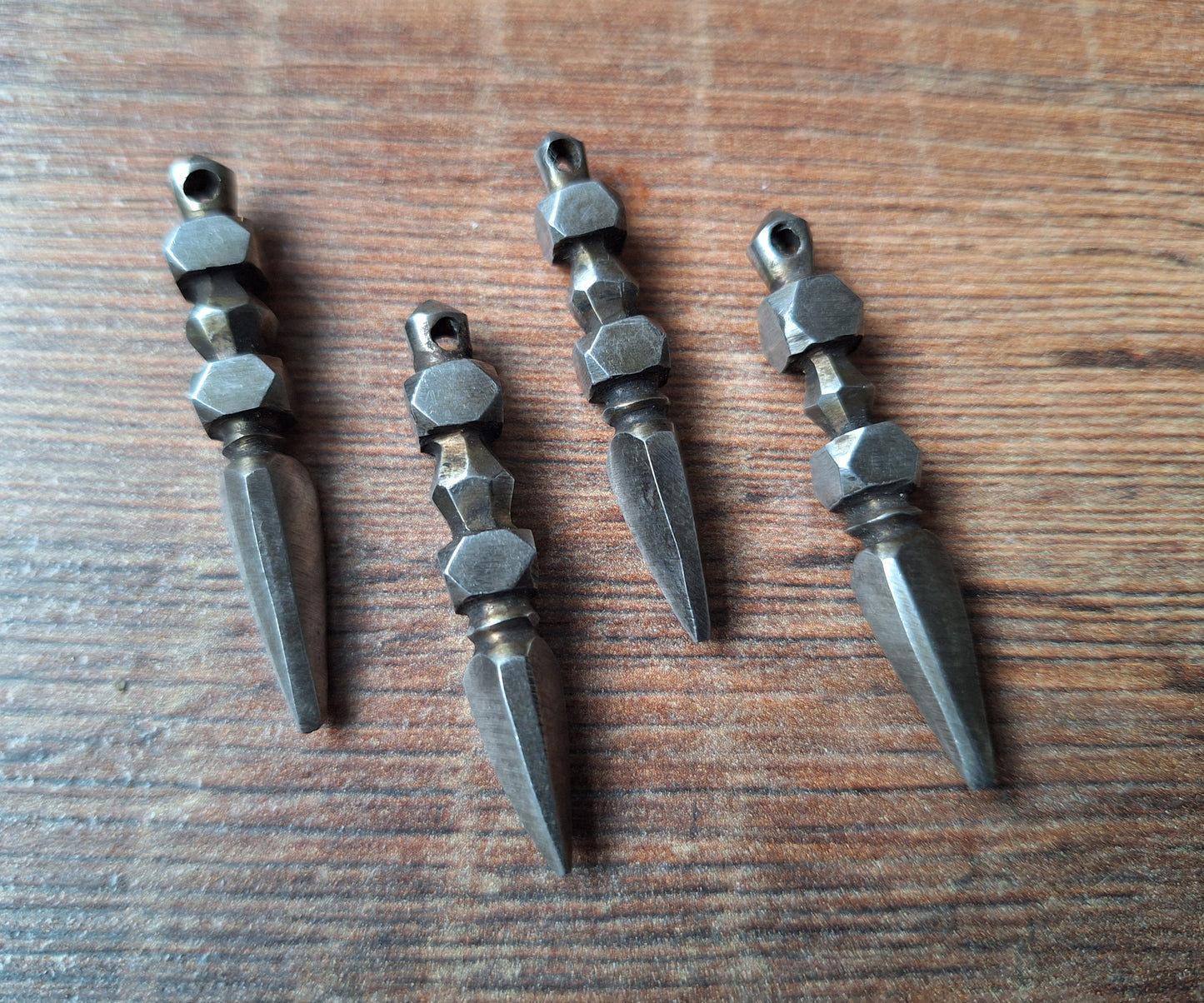 Iron phurba pendant