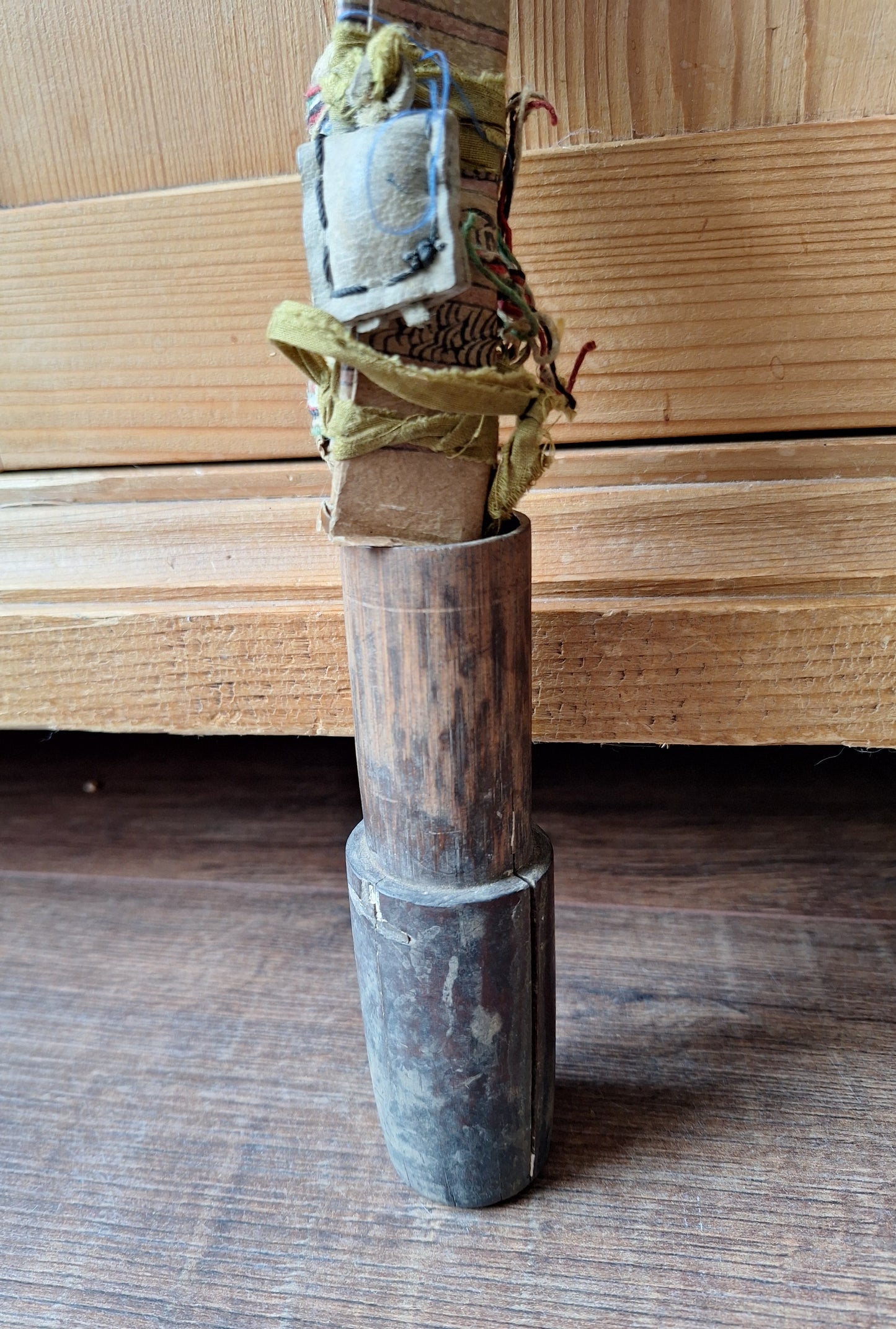 Old Nepalese shamanic trident set #4