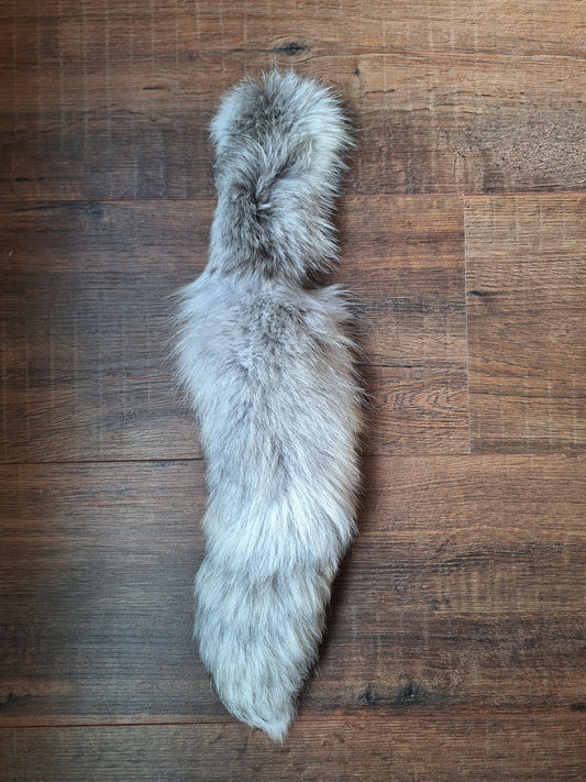 Polar fox tail