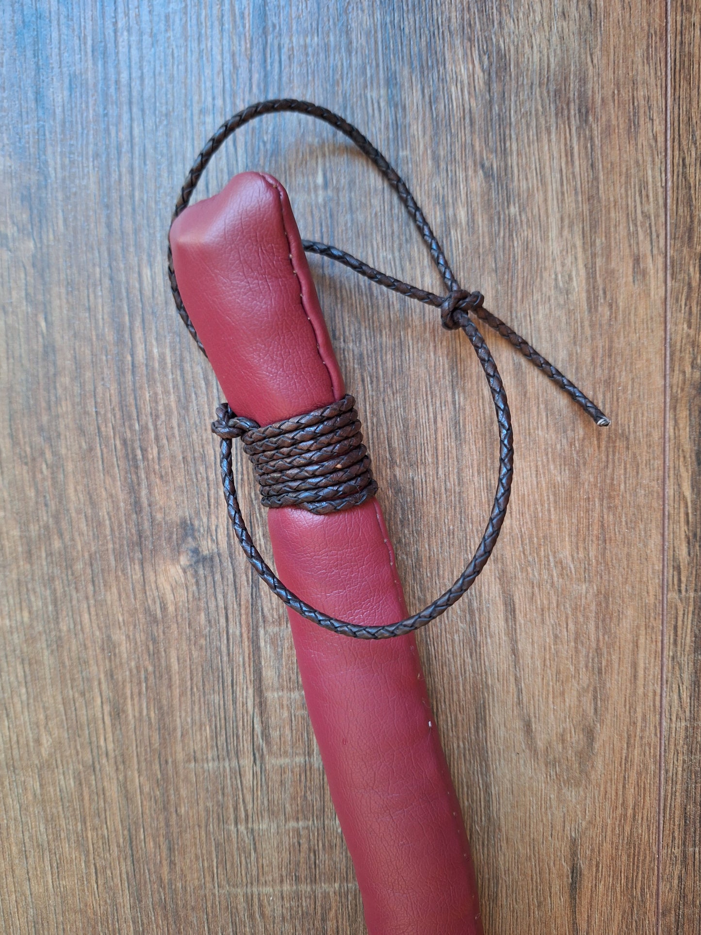 Horse tail shamanic whip