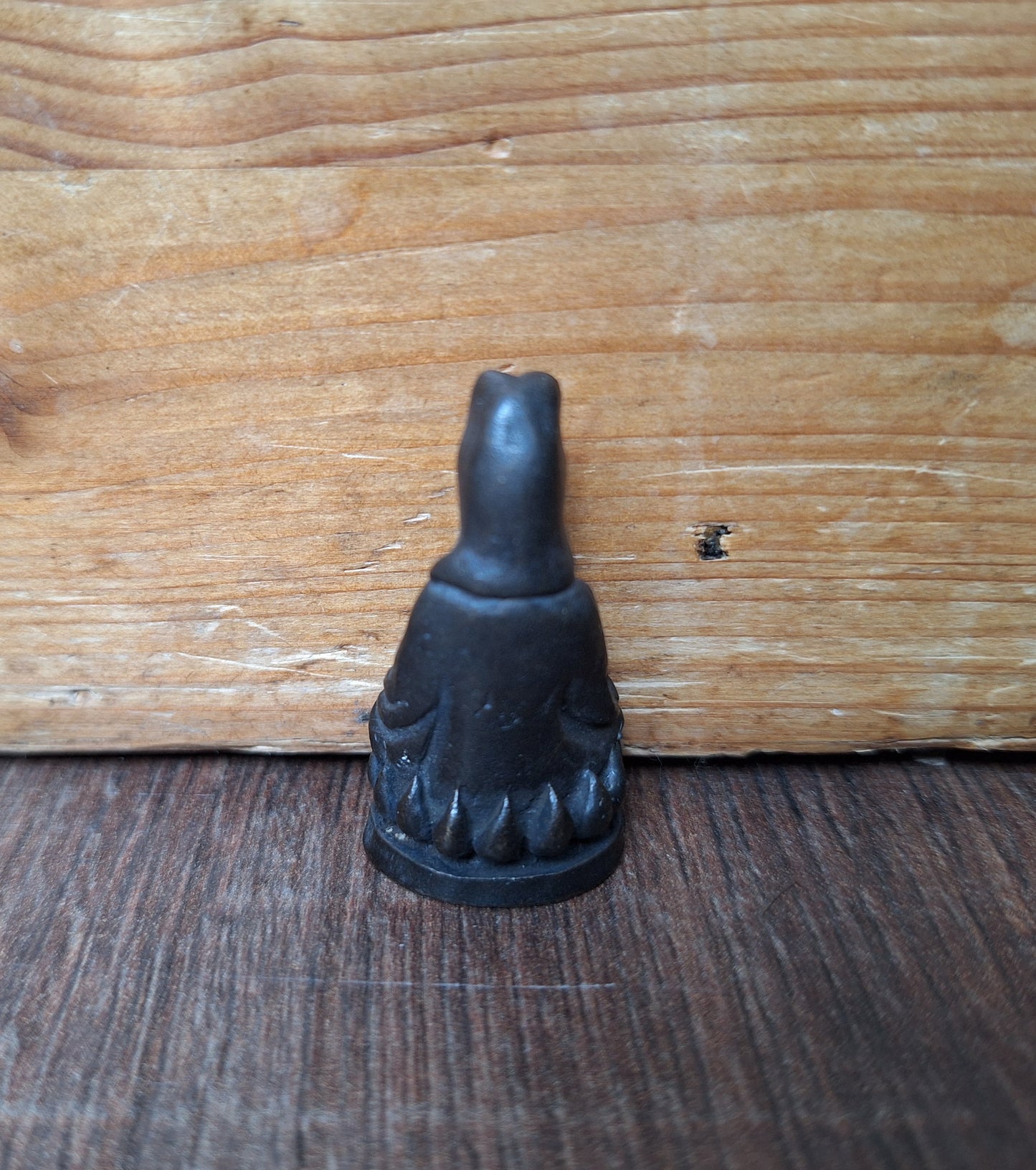 Small bronze Guanyin figurine