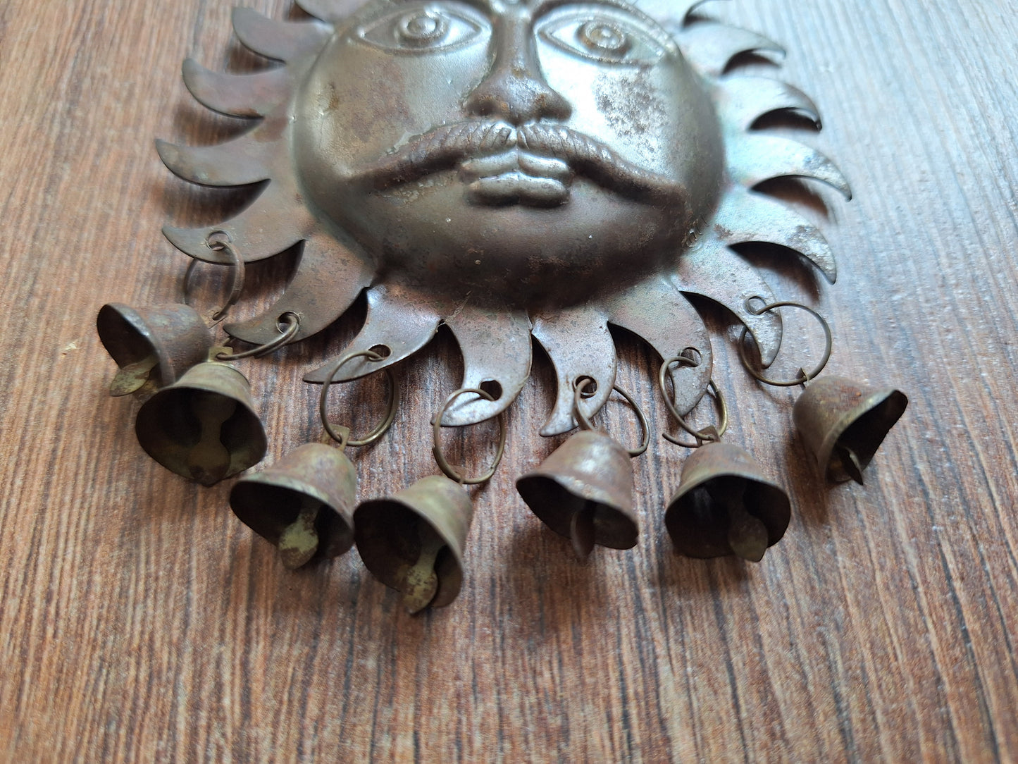 Vintage red copper pendant Surya #3