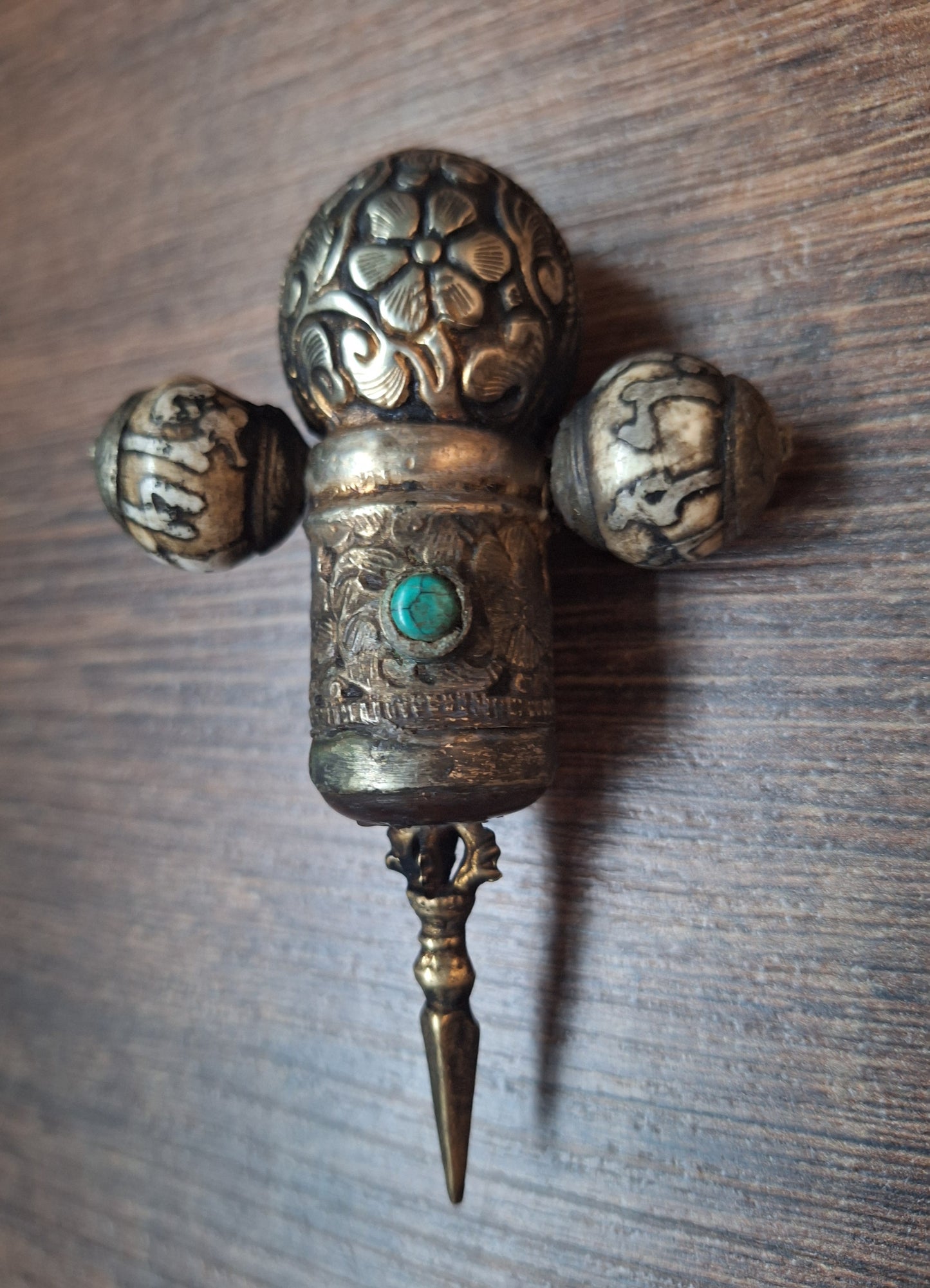 Vintage Nepalese handmade ritual object