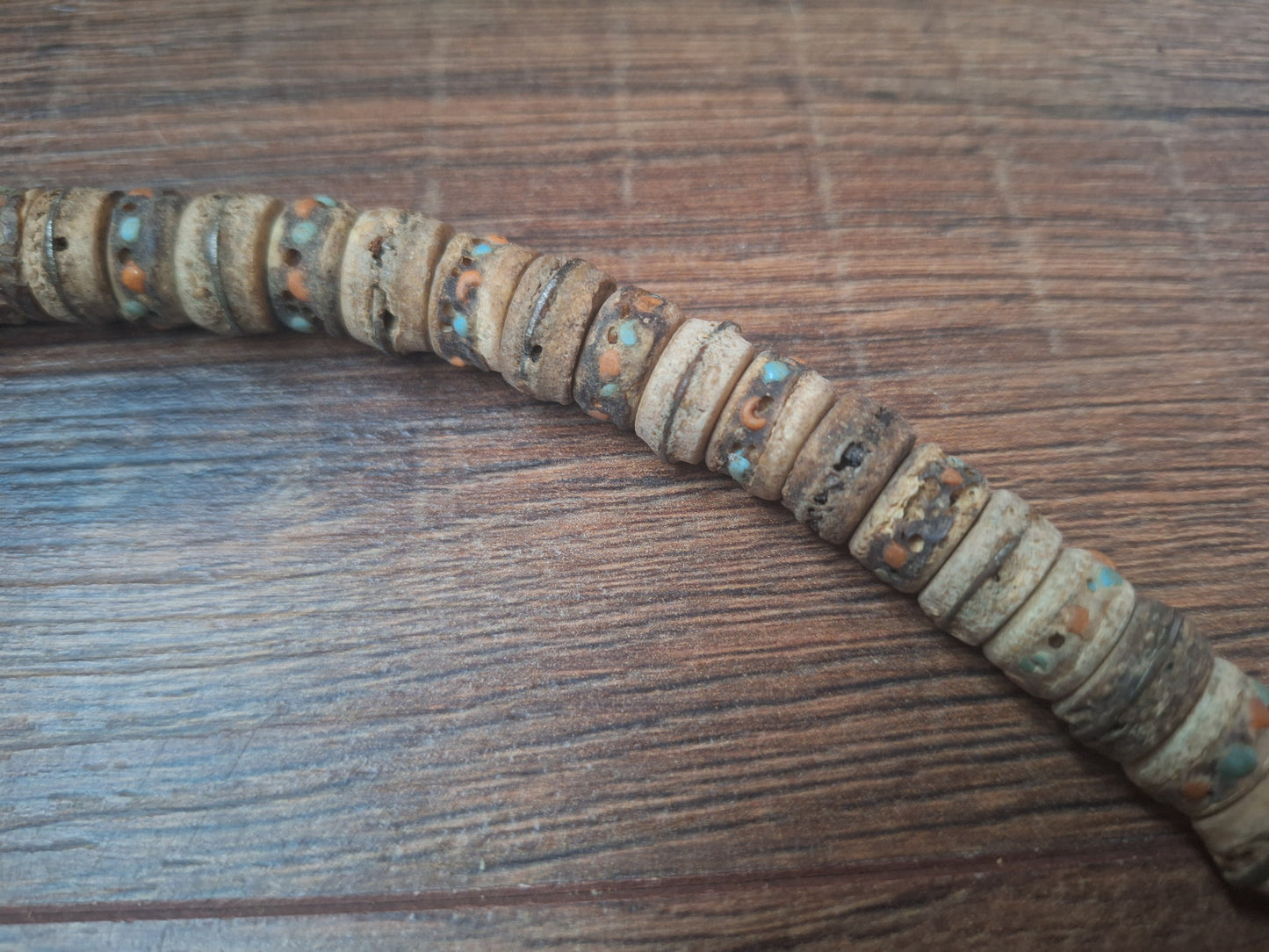 Old yak bone kapala mala