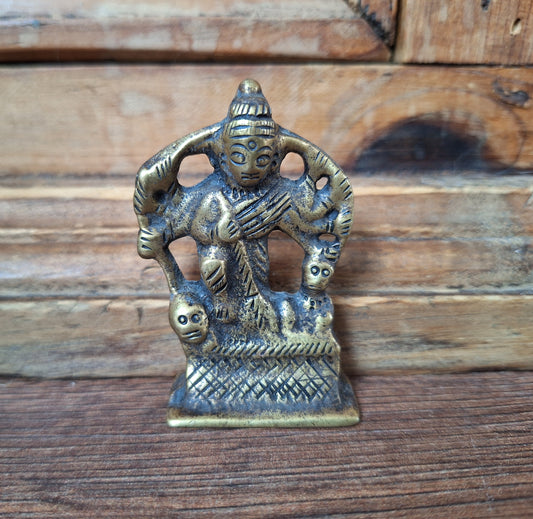 Vintage brass Kali figurine