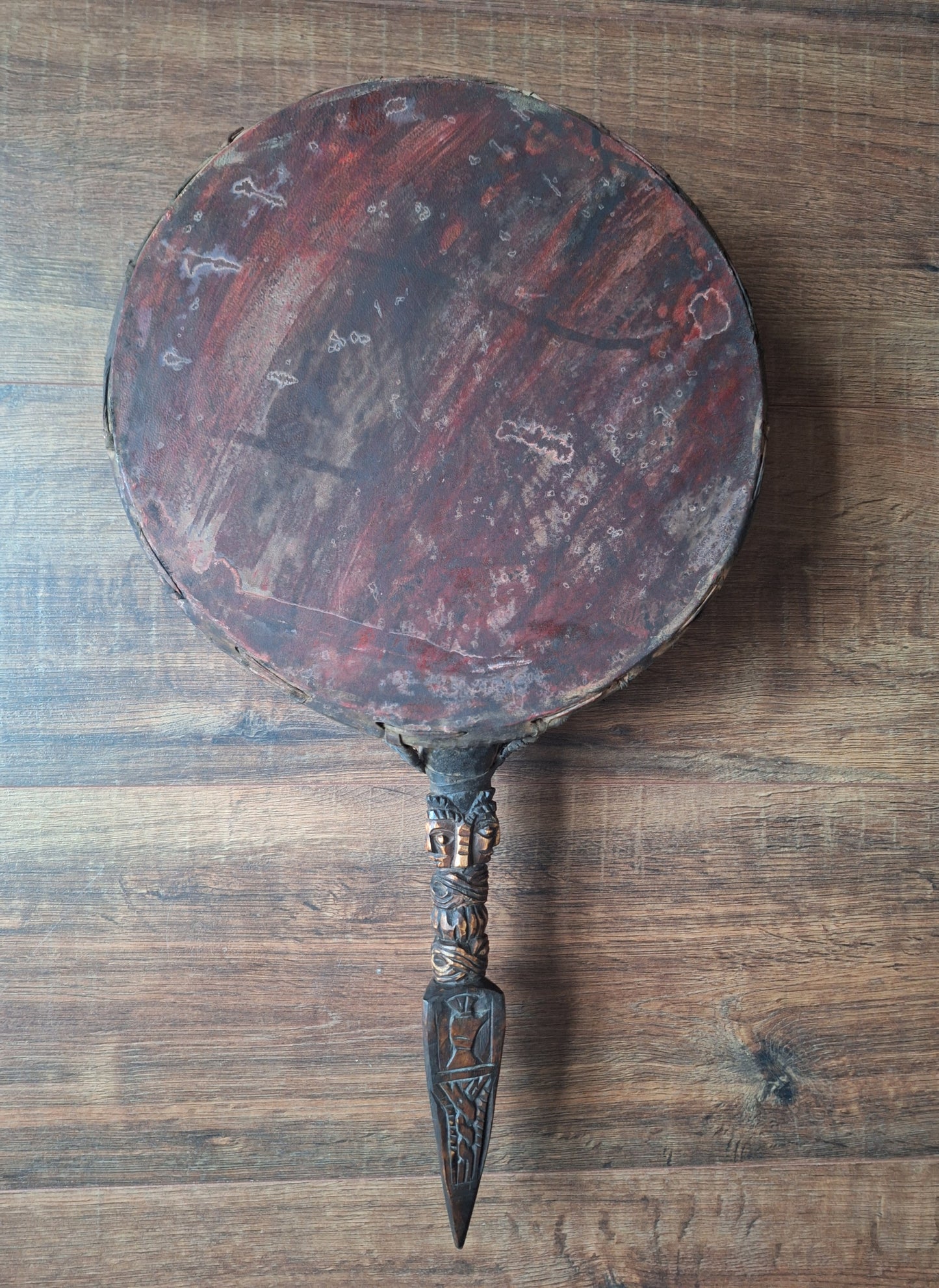 Old Nepalese dhyangro drum #13