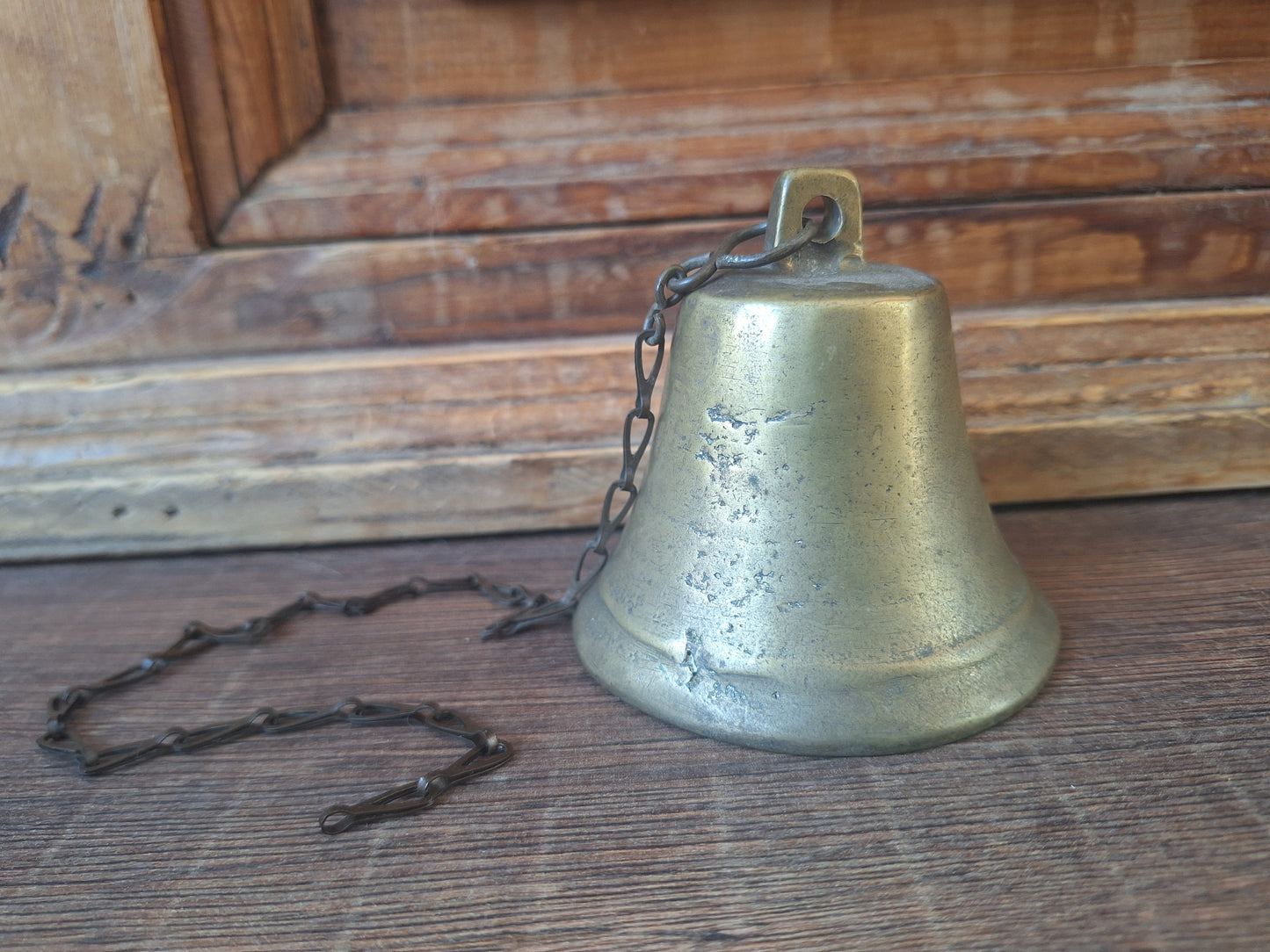 Old bronze bell