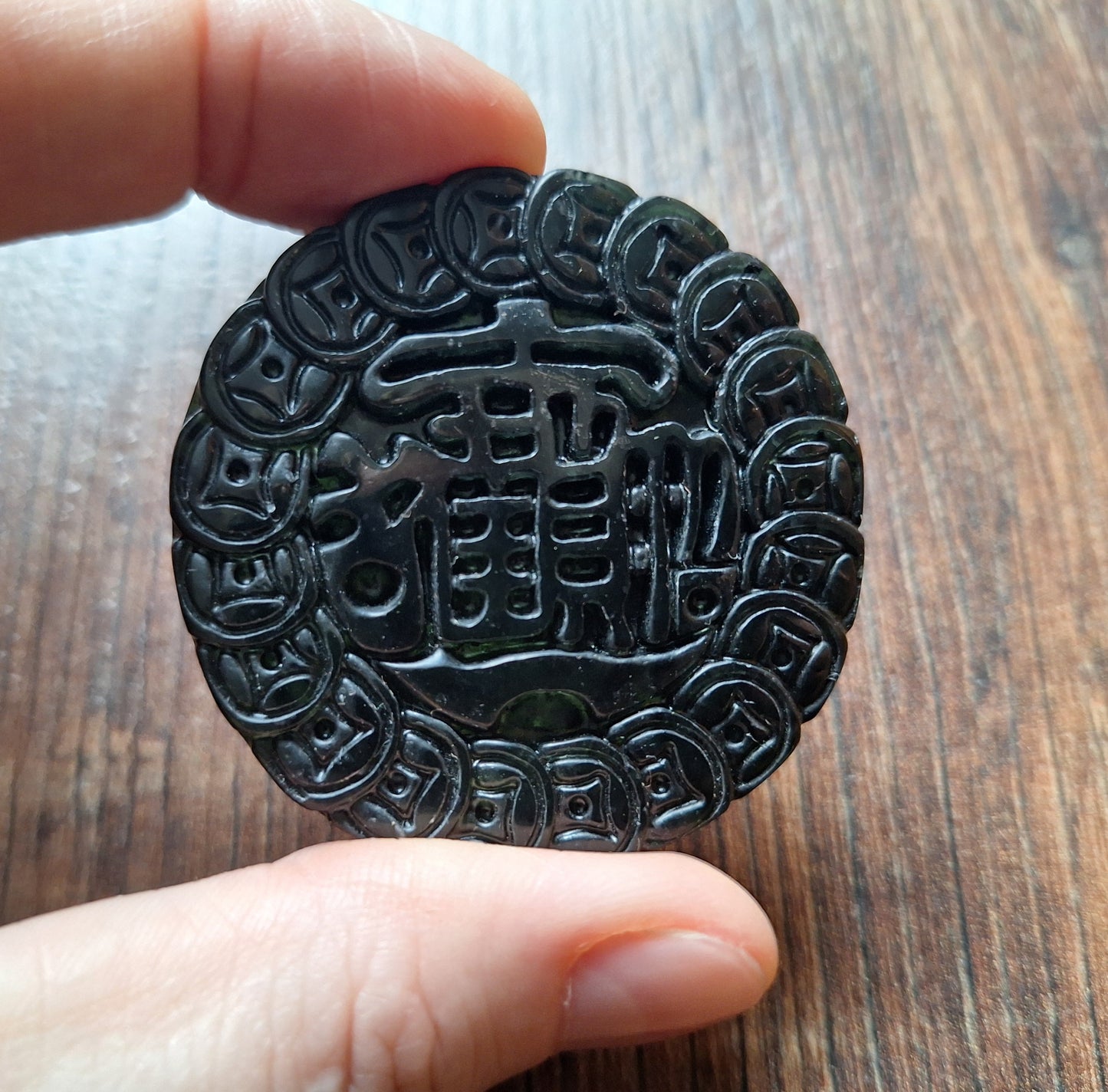 Jade pendant Wealth
