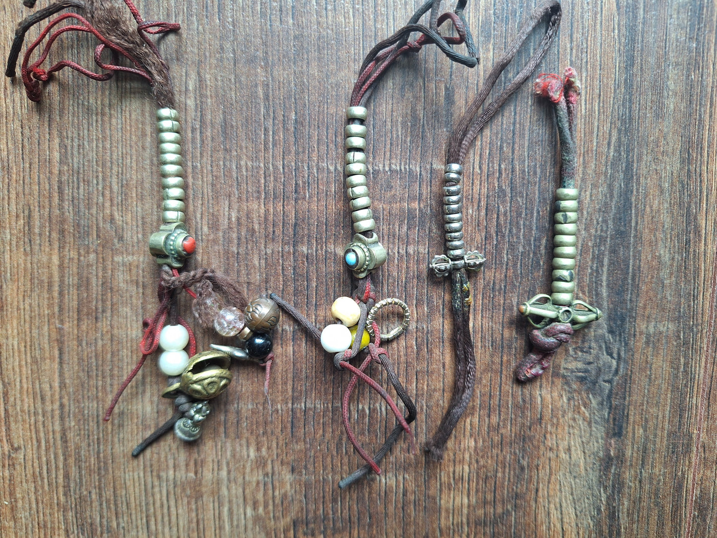 Vintage mala counters, crafting set