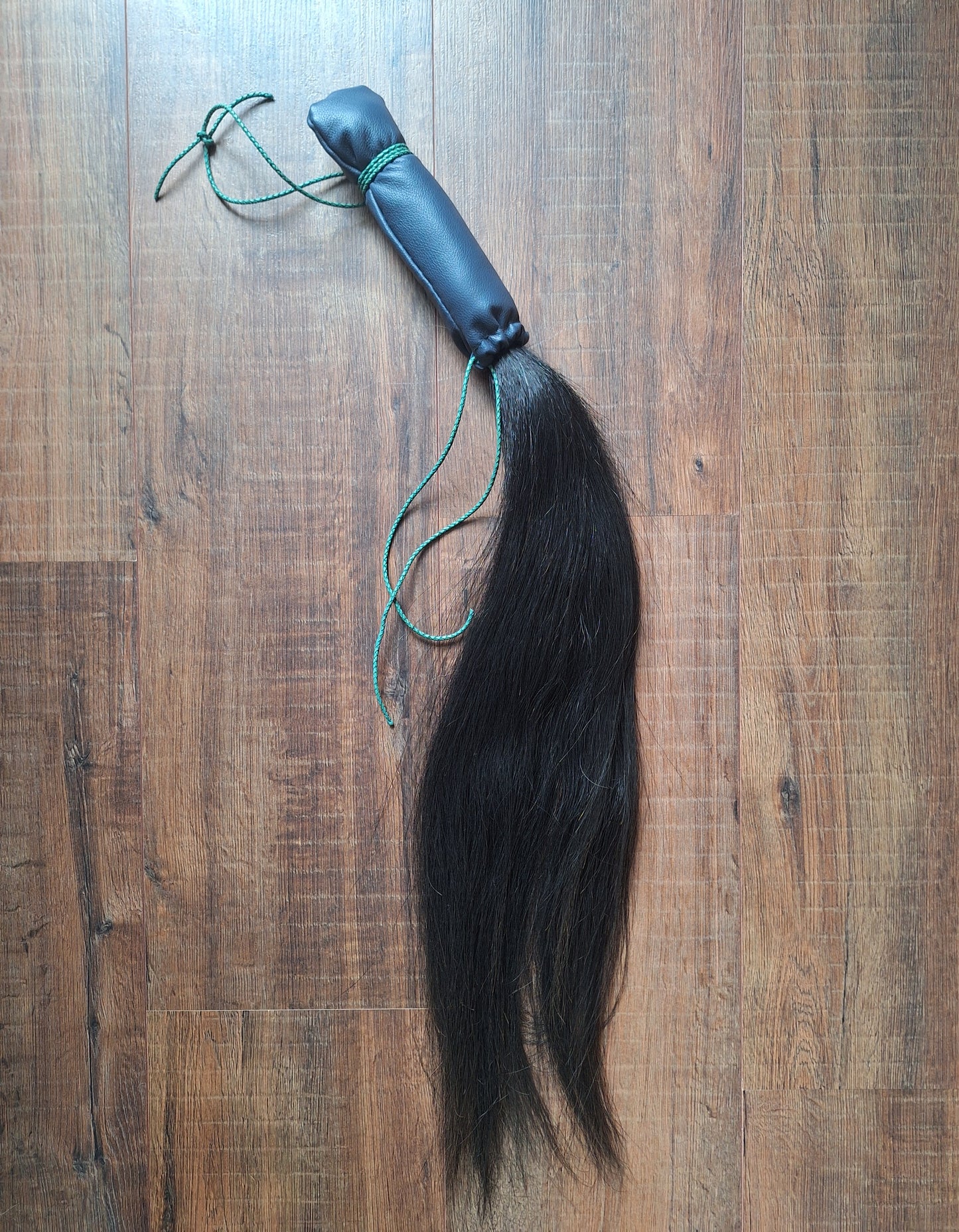 Horse tail shamanic whip