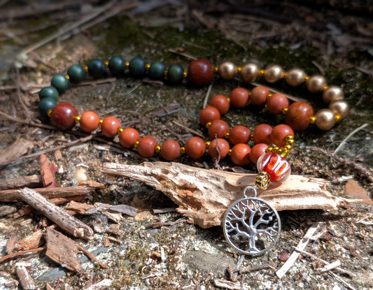 Prayerbeads "The World Tree"