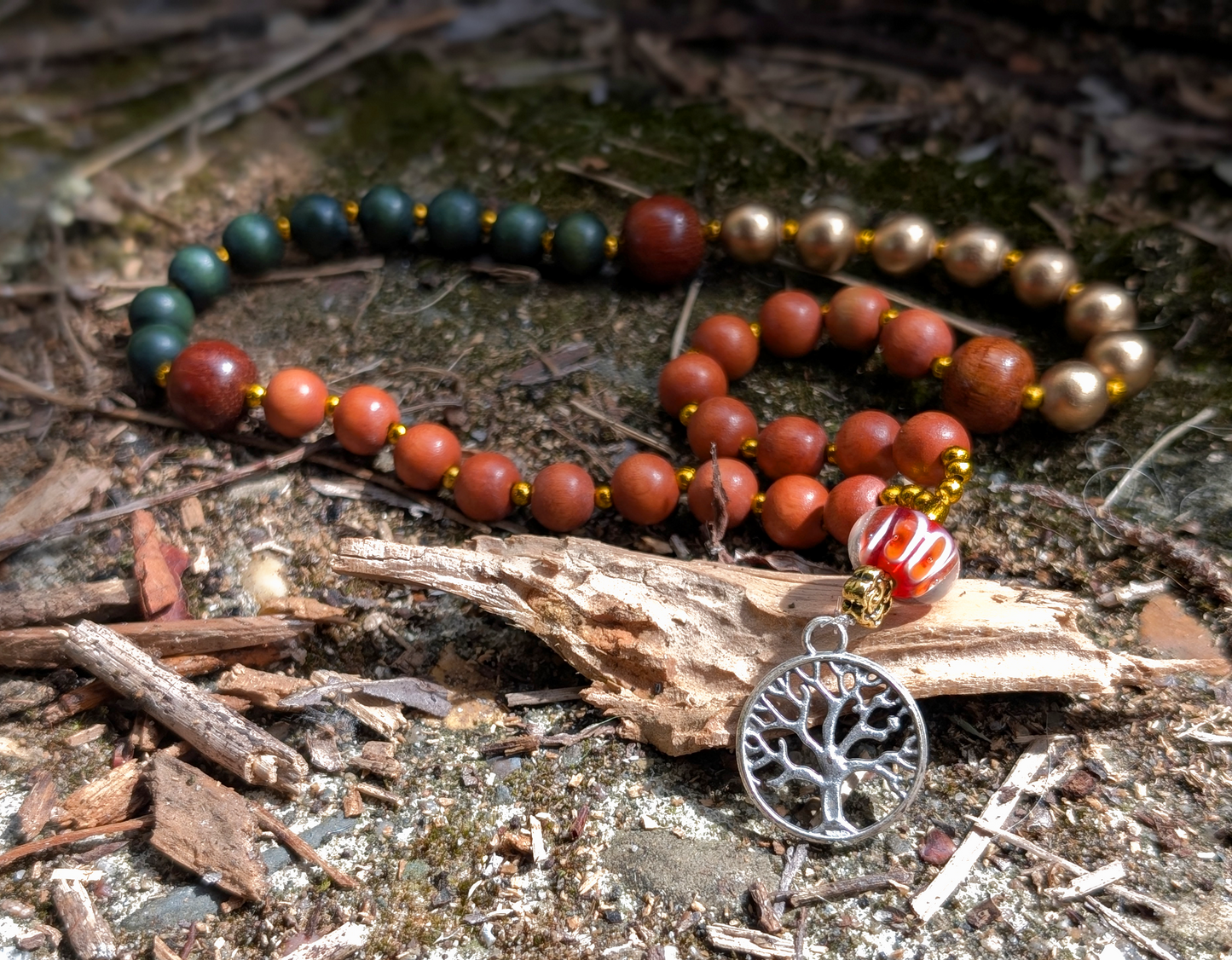 Prayerbeads "The World Tree"