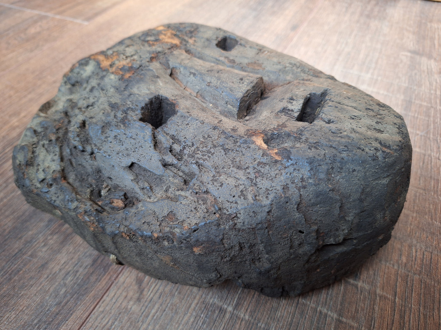 Antique Nepalese wooden mask