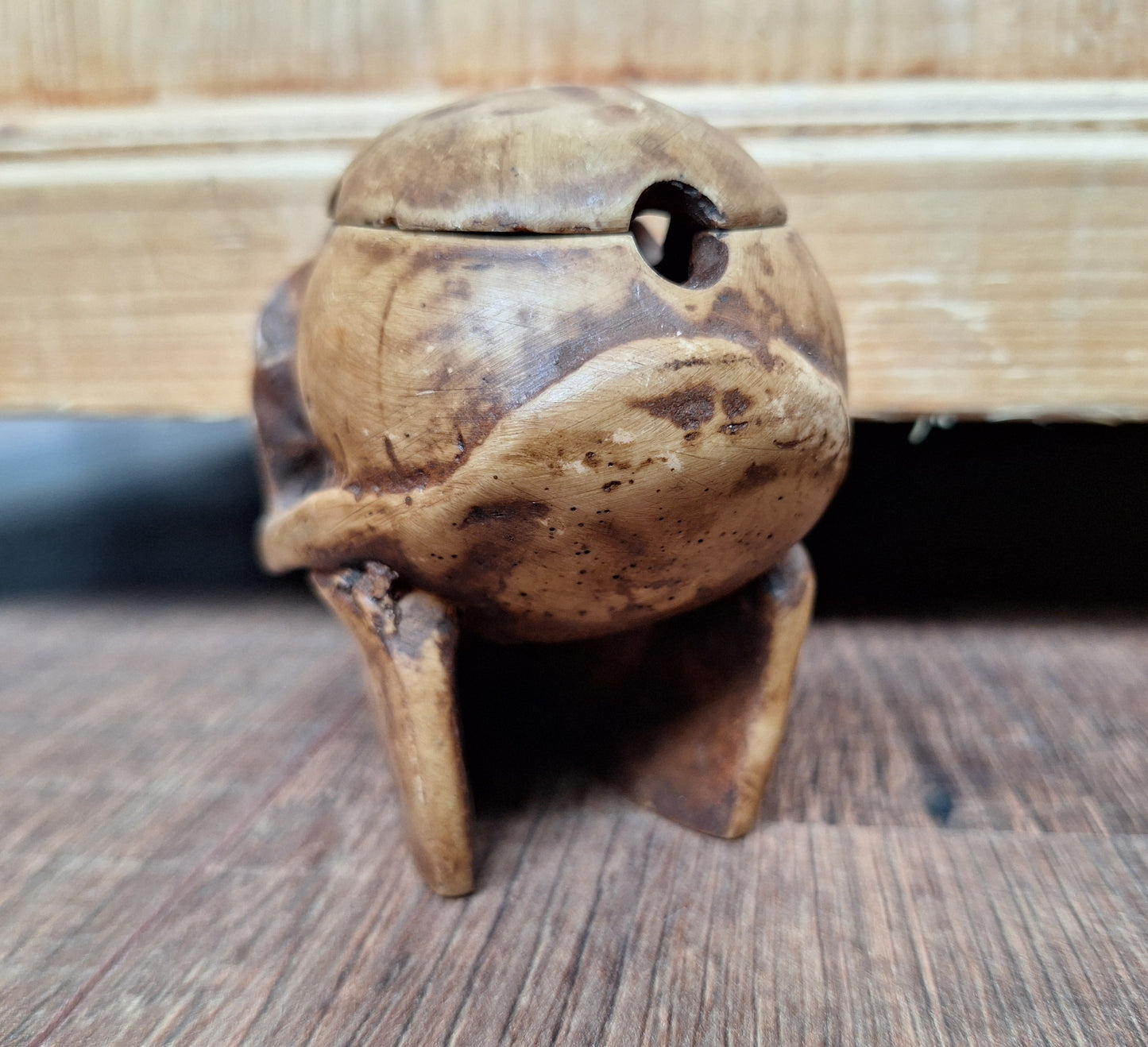 Resin monkey skull kapala