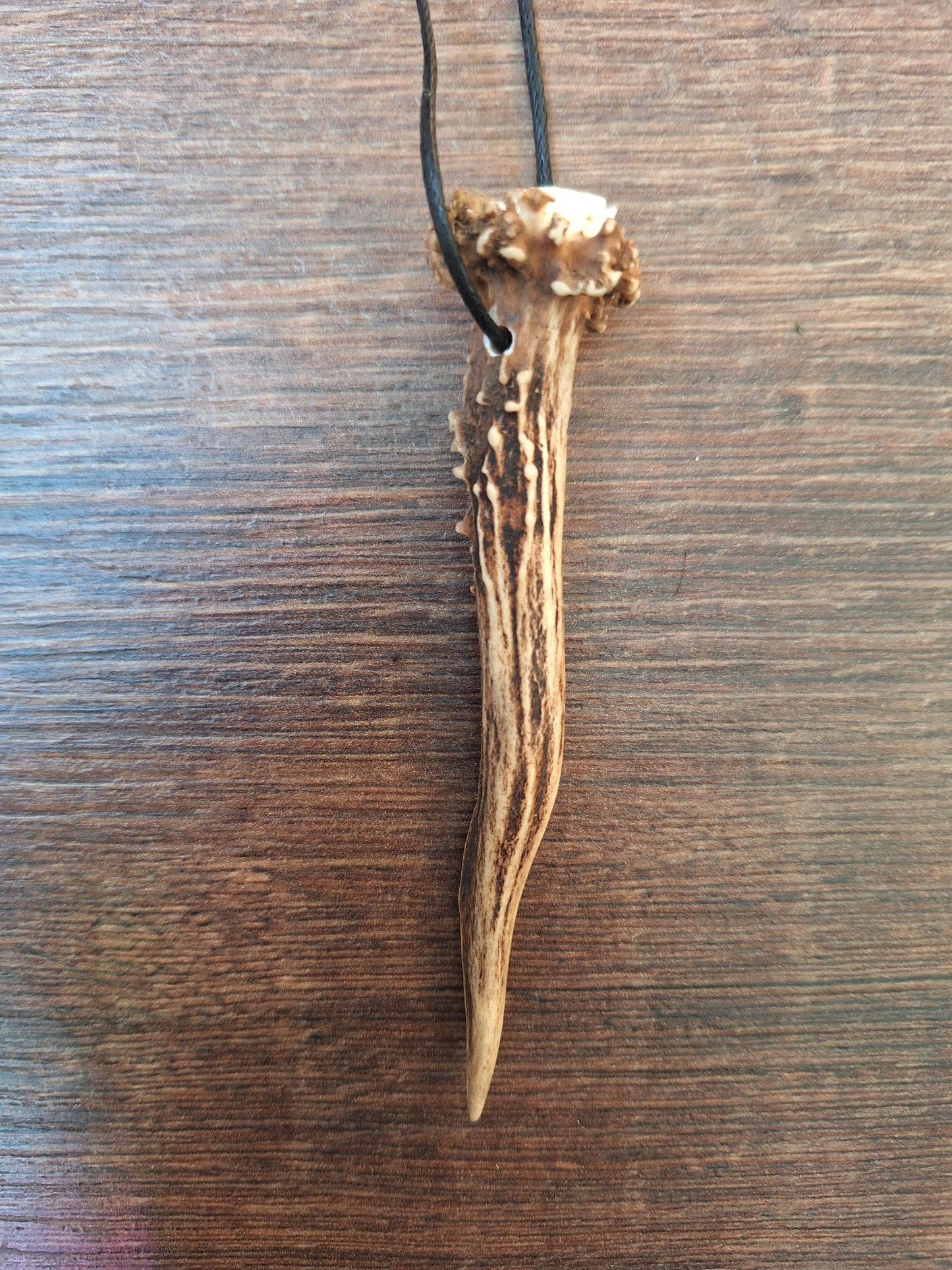 Roe deer antler necklaces