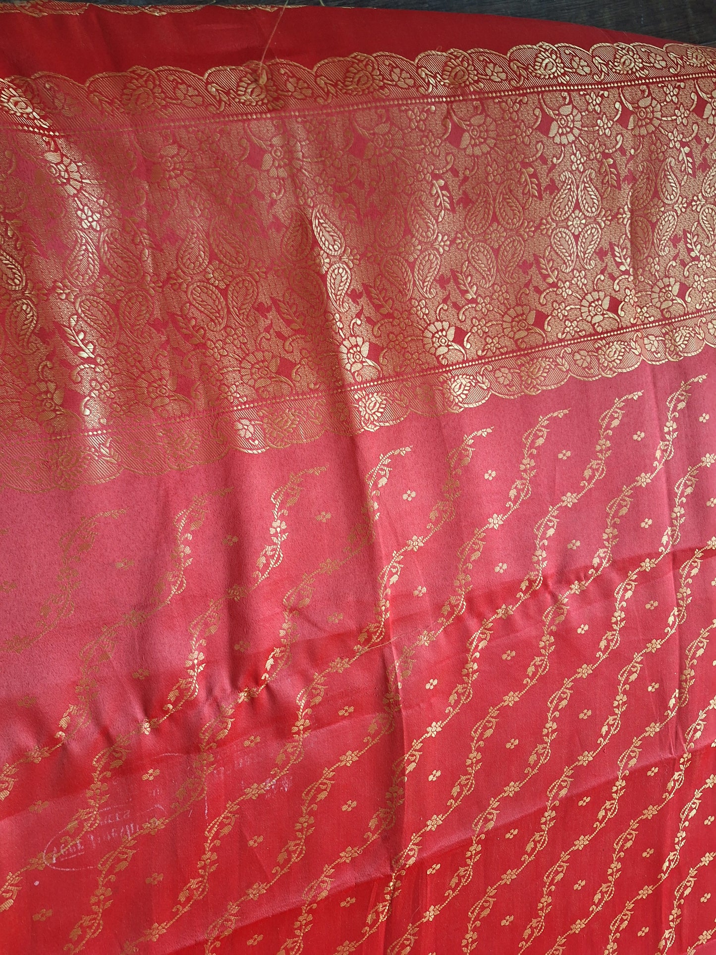 Banarasi silk saree fabric