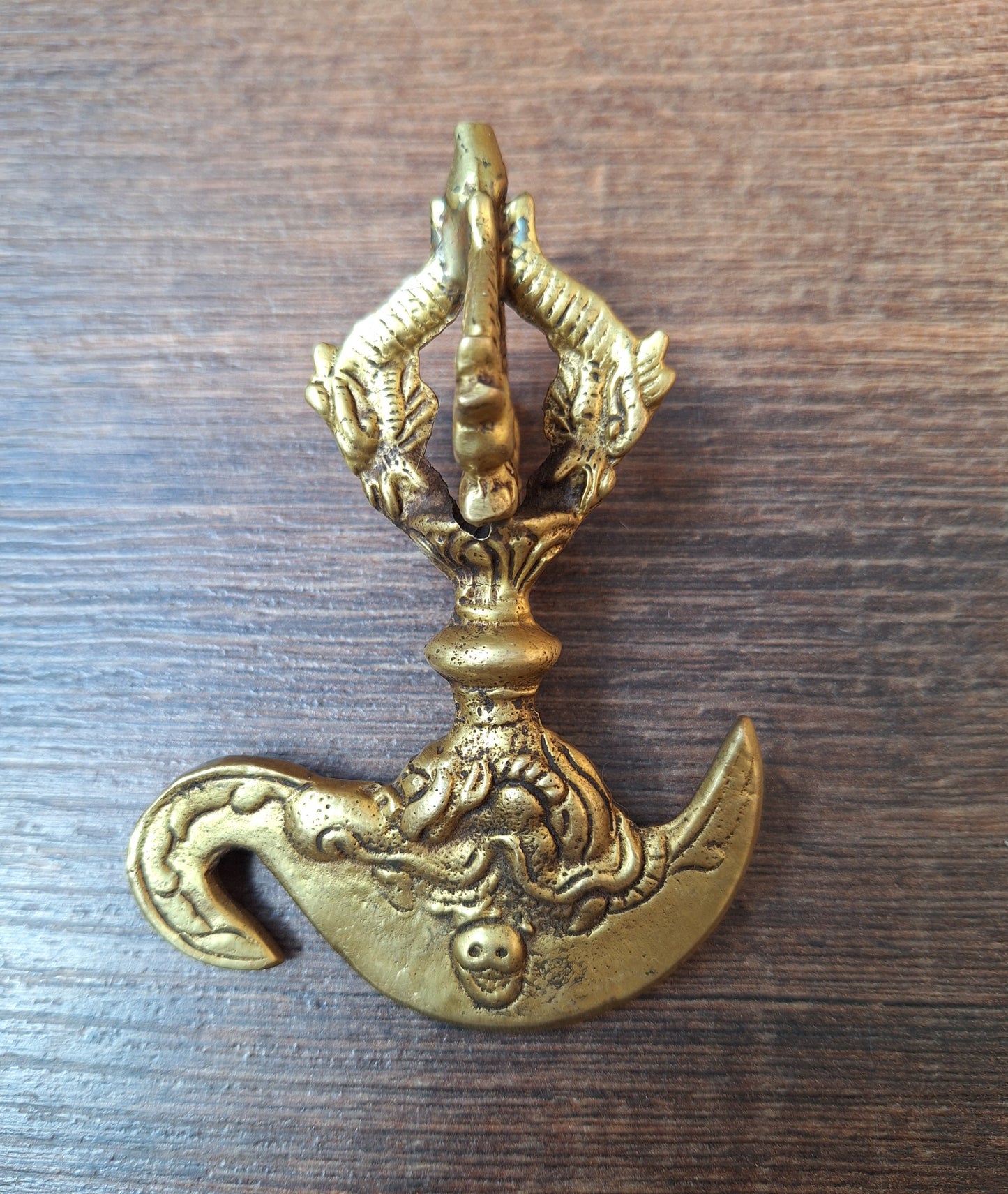 Vintage brass kartika