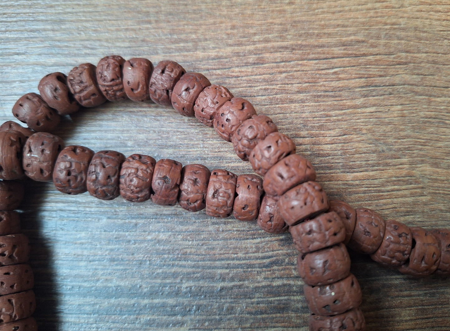 Vintage Nepalese rudraksha mala #24