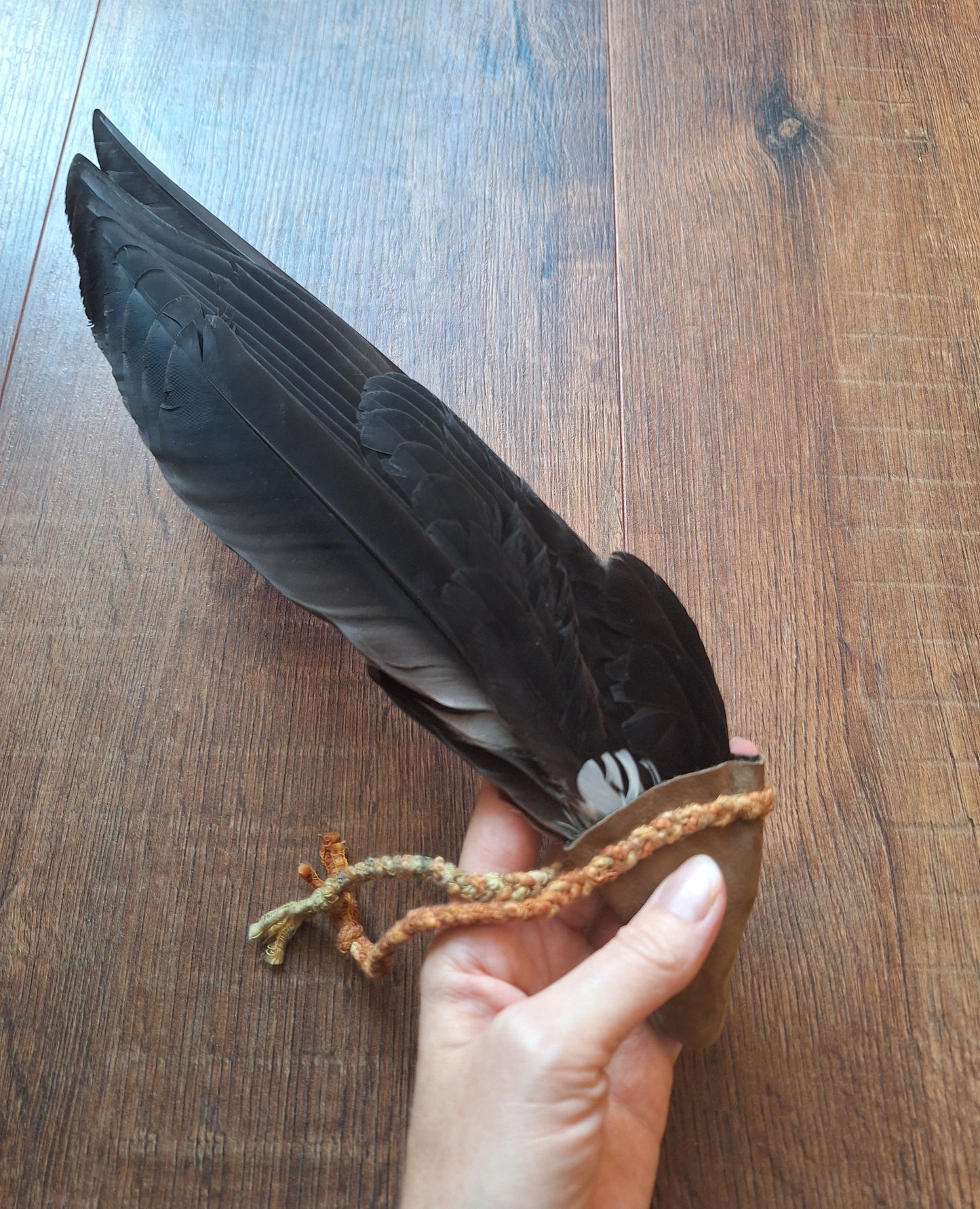 Barnacle goose wing fan