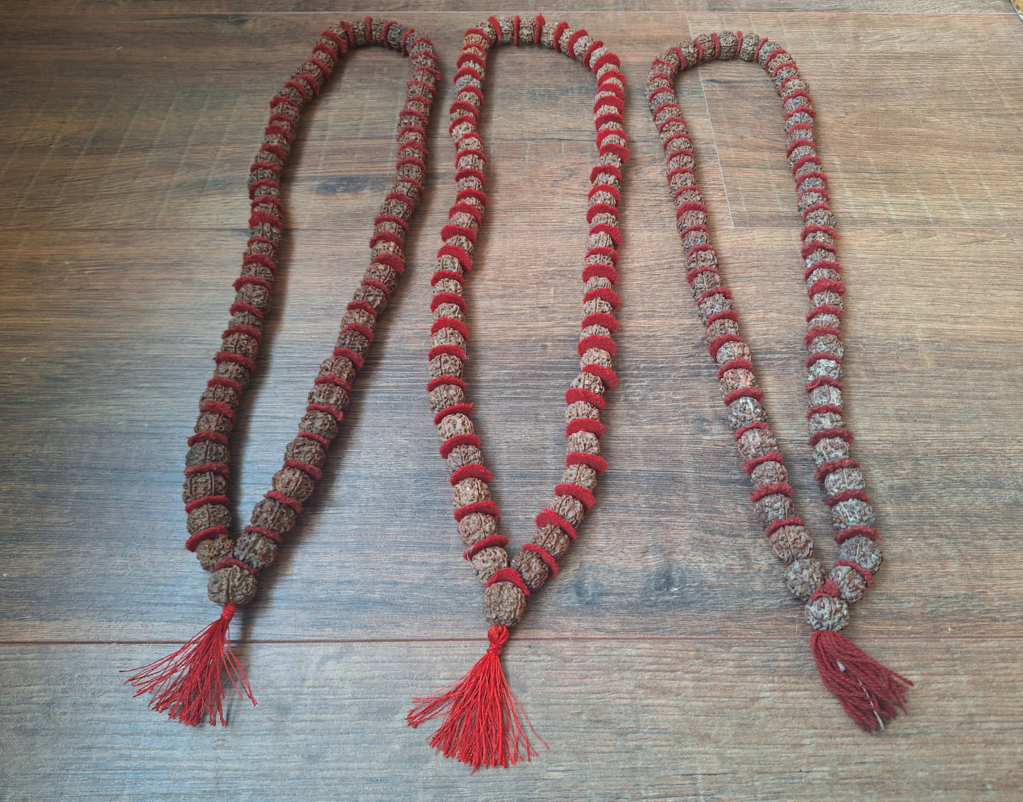 Nepalese rudraksha mala