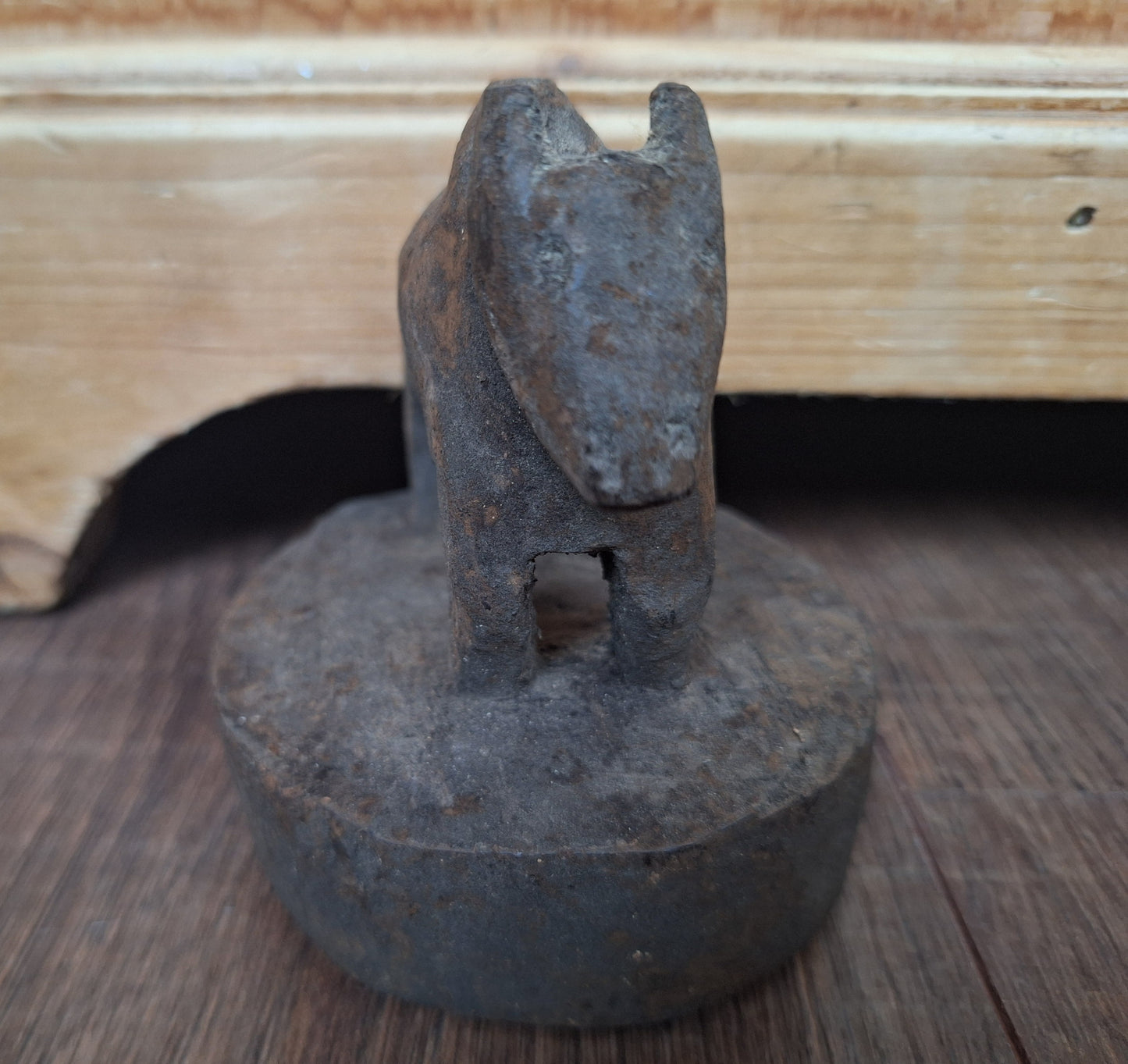 Antique Nepalese butter jar lid