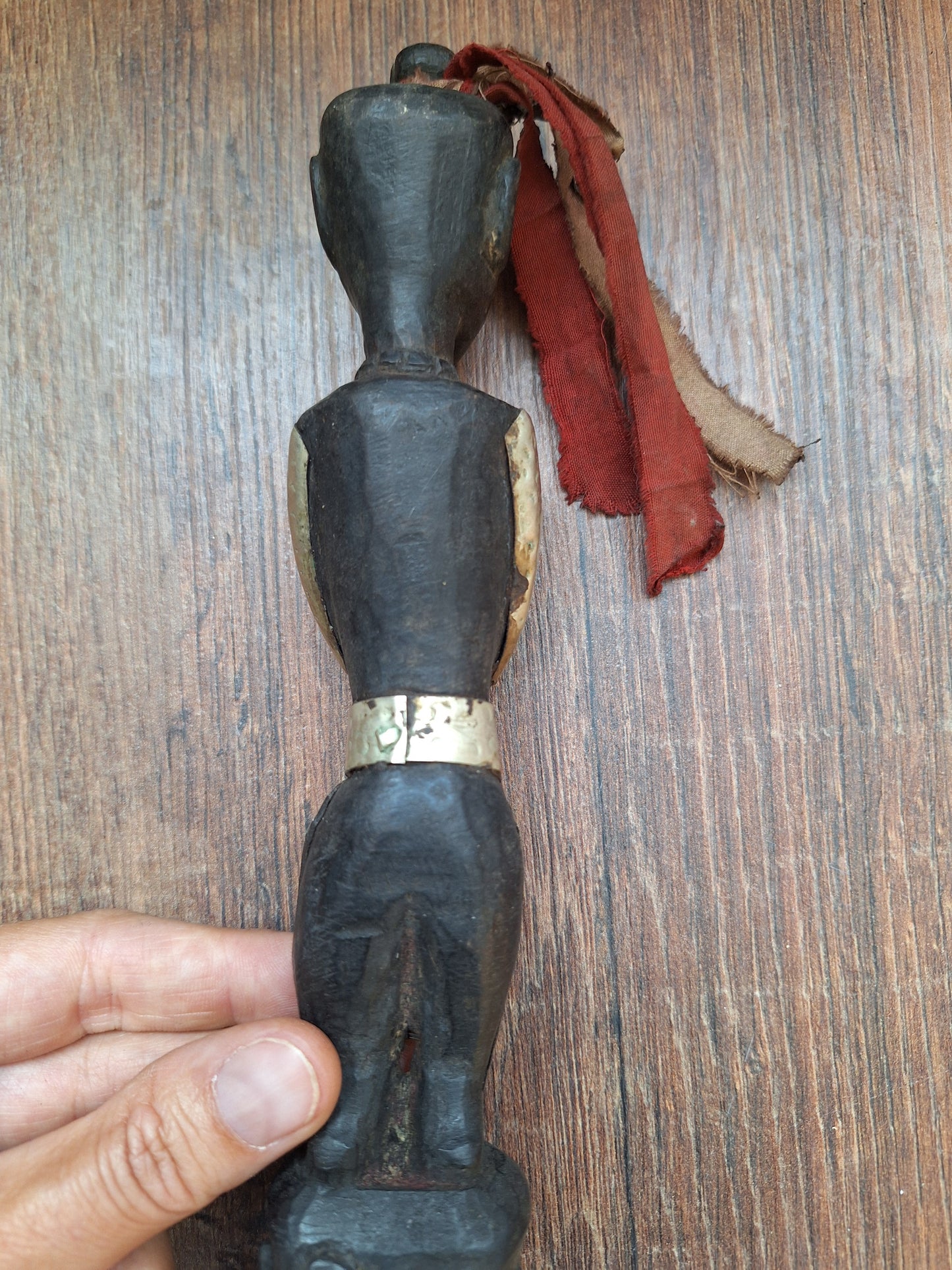 Antique wooden phurba #49