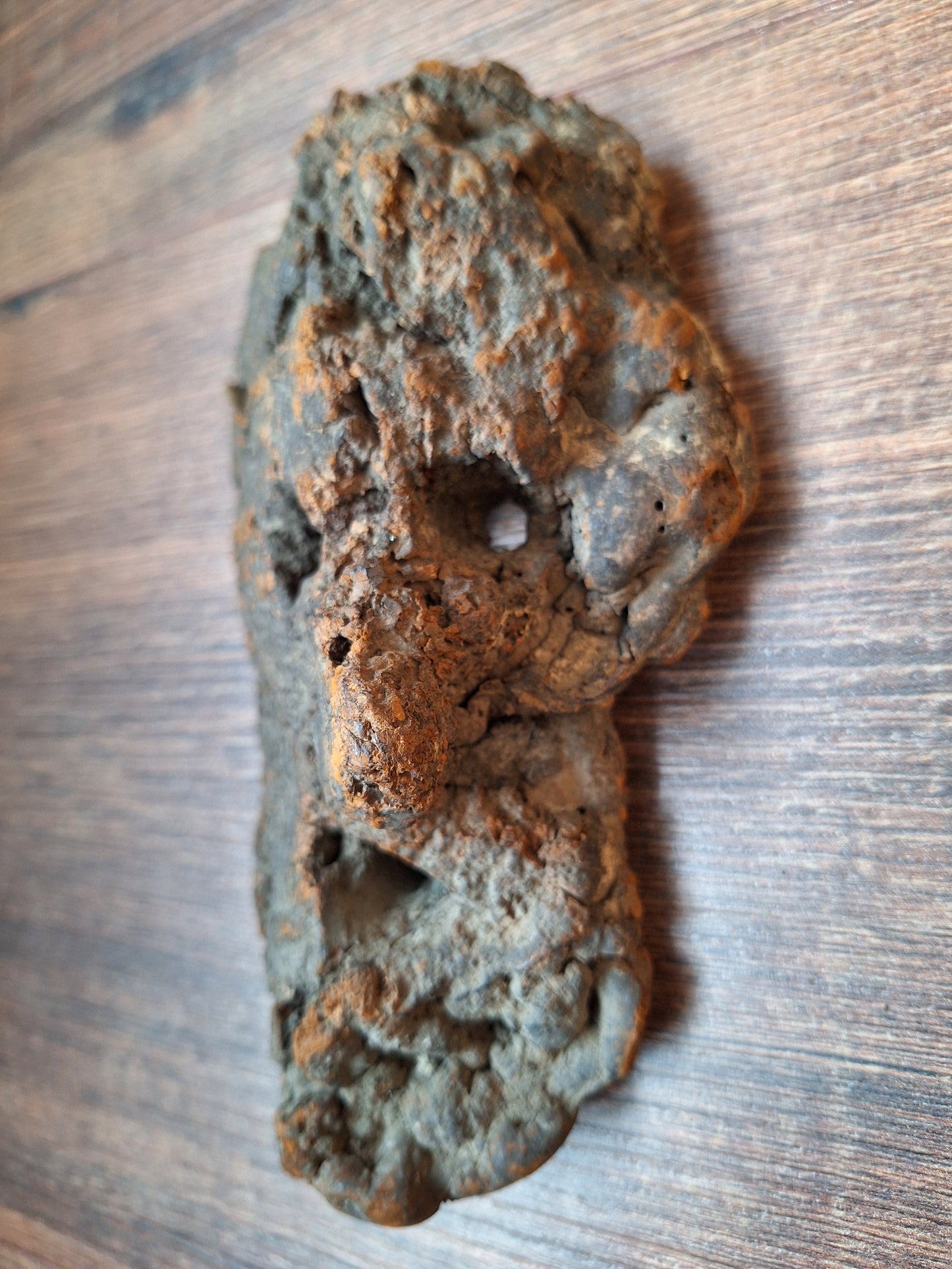 Antique Nepalese mushroom mask #9