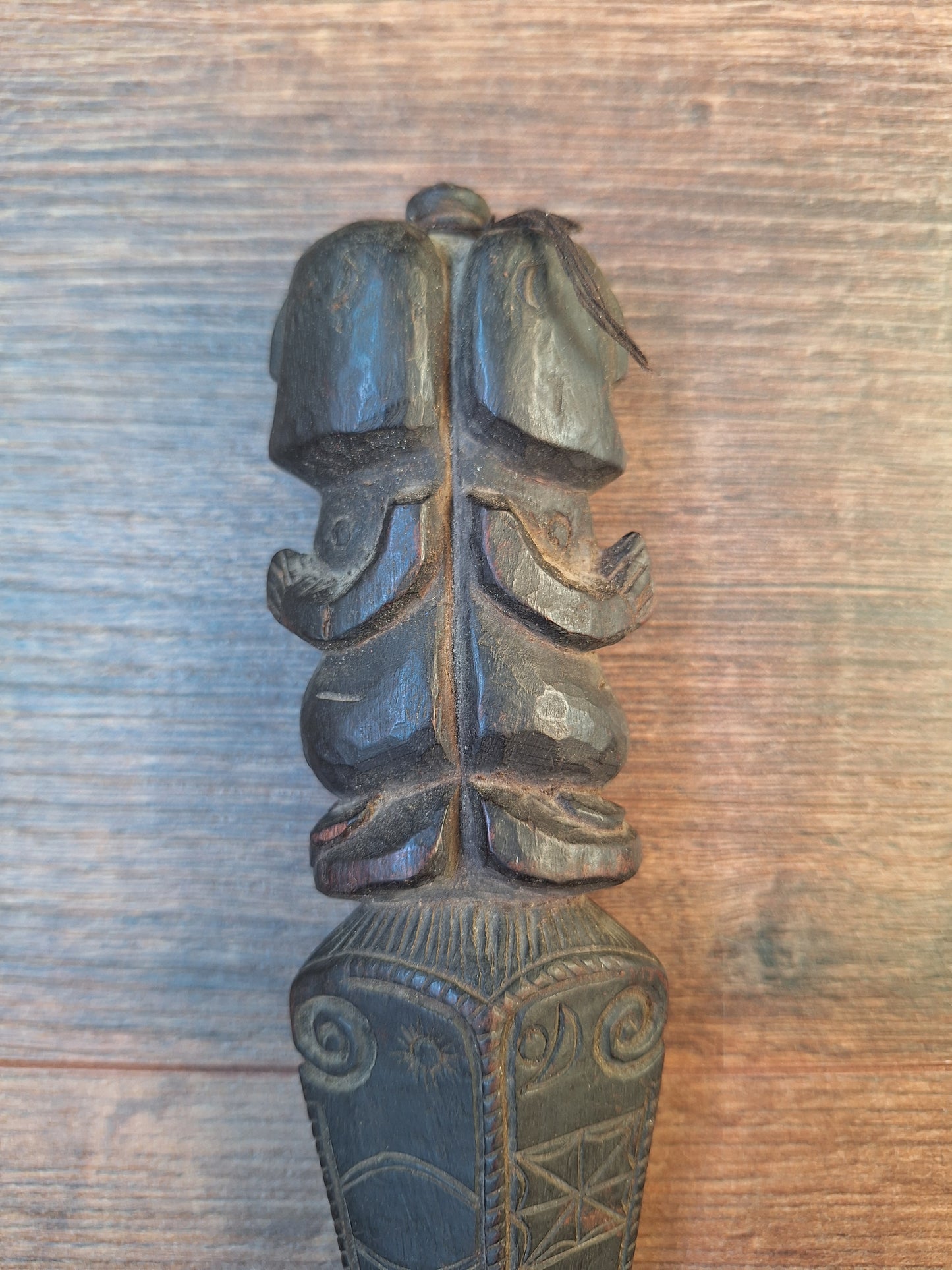 Old wooden phurba #53