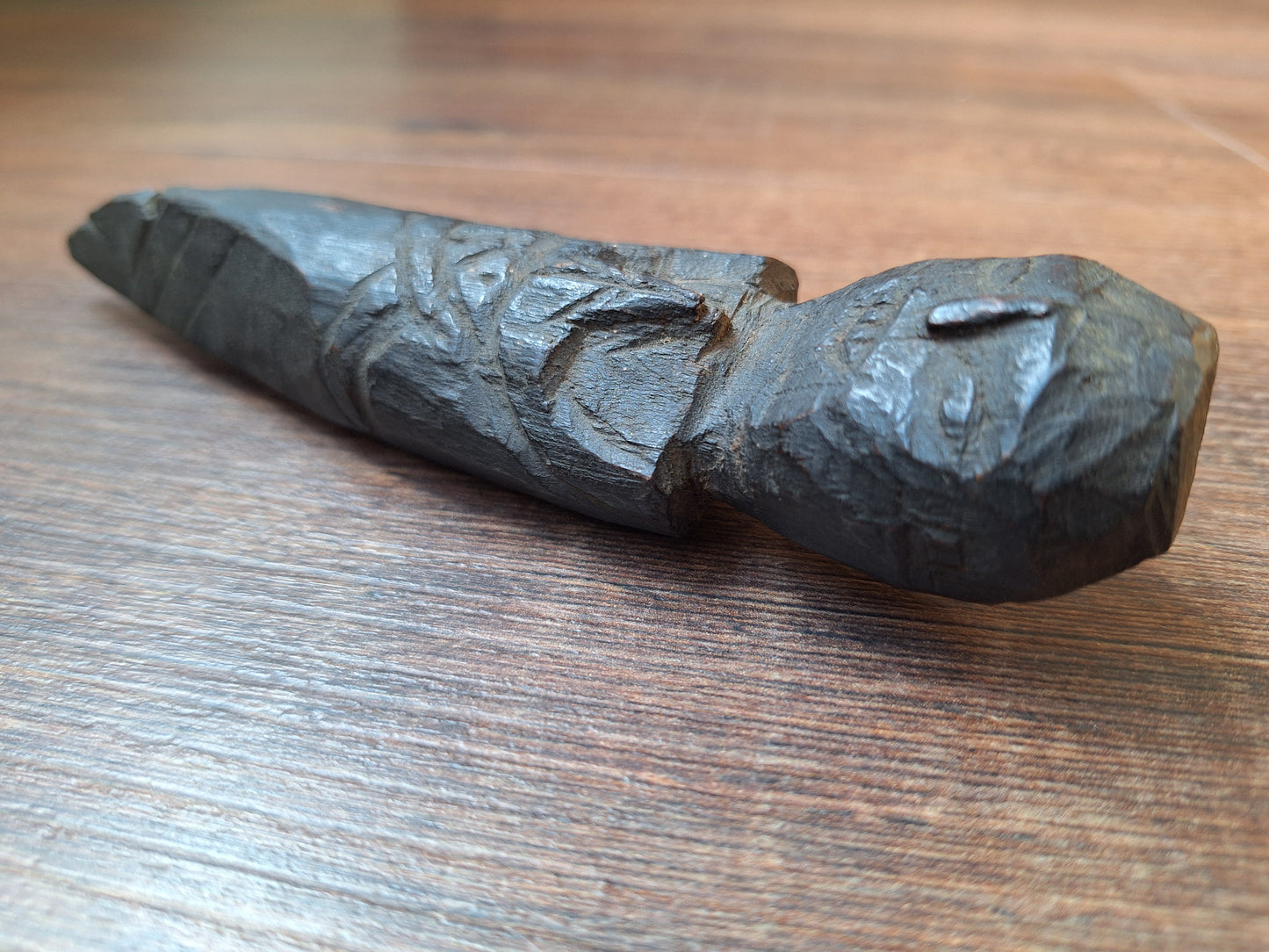 Antique wooden phurba #60