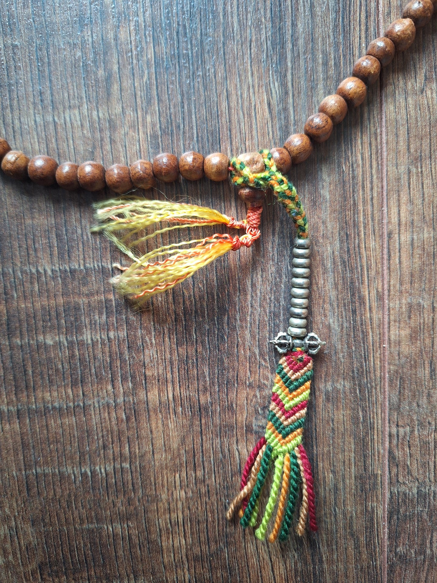 Vintage wooden mala