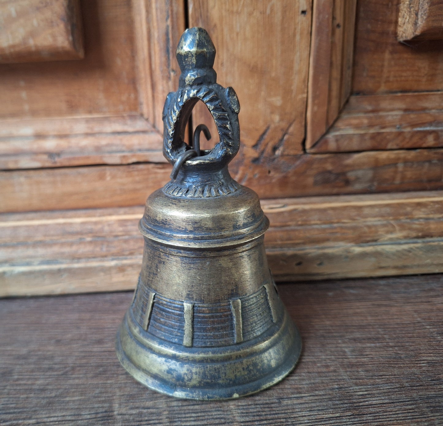 Old Nepalese temple bell