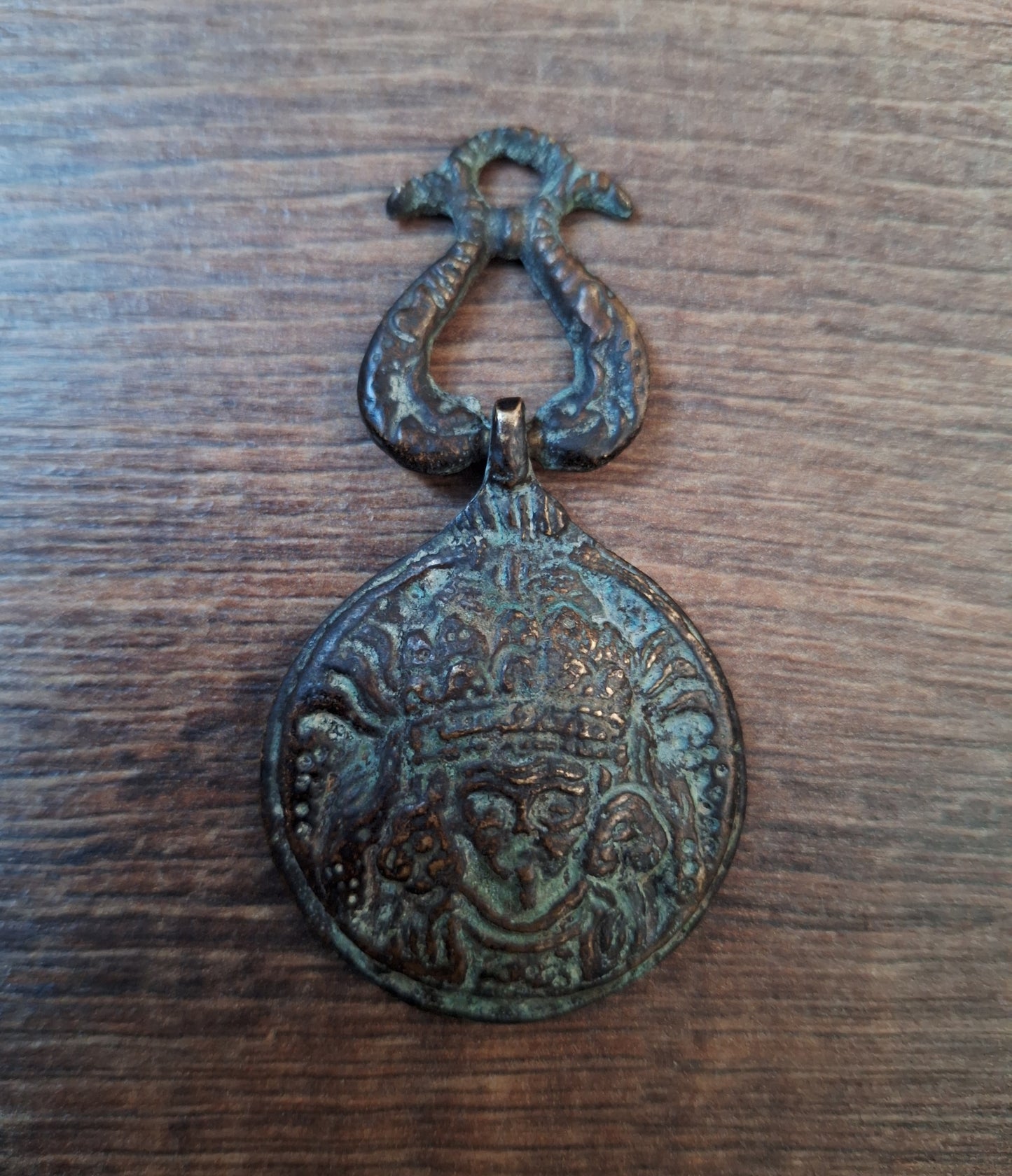 Old Nepalese melong Kali en Si Pa Ho 43 millimeters