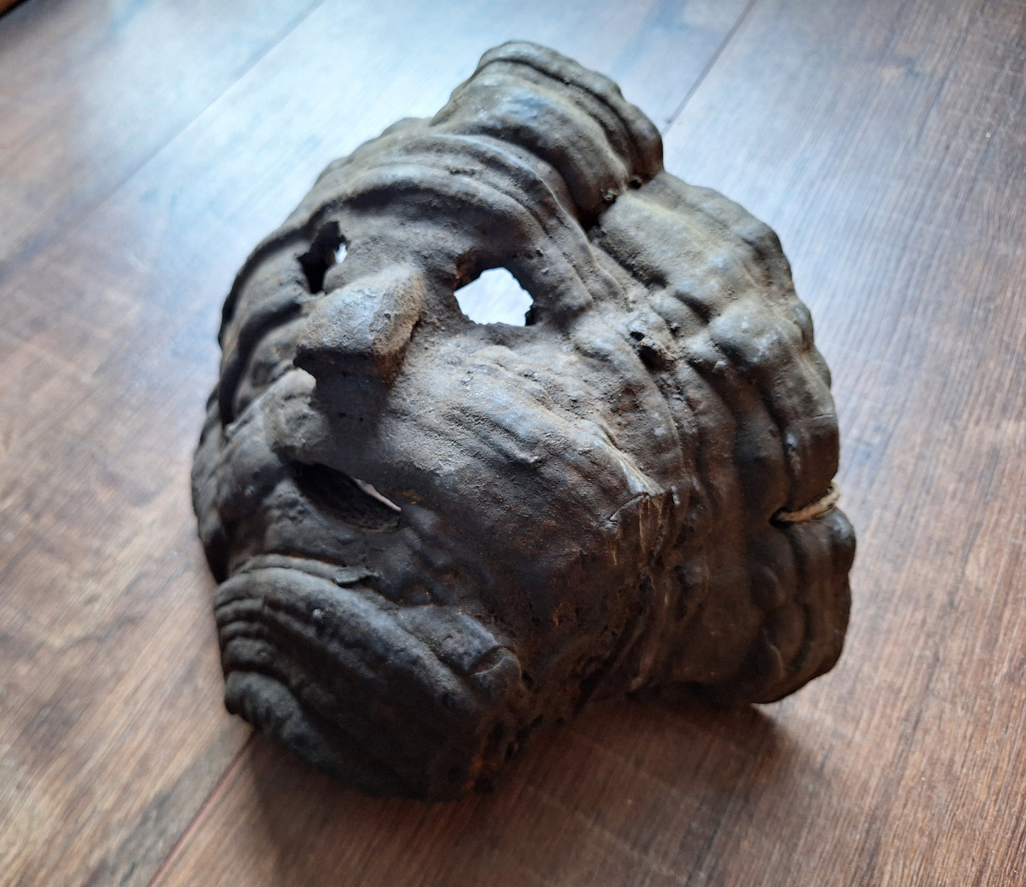 Antique Nepalese mushroom mask #10