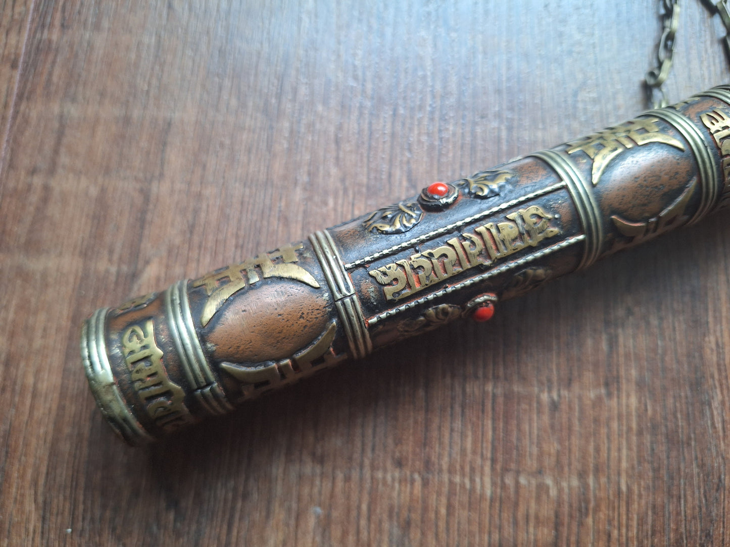 Vintage Tibetan incense holder