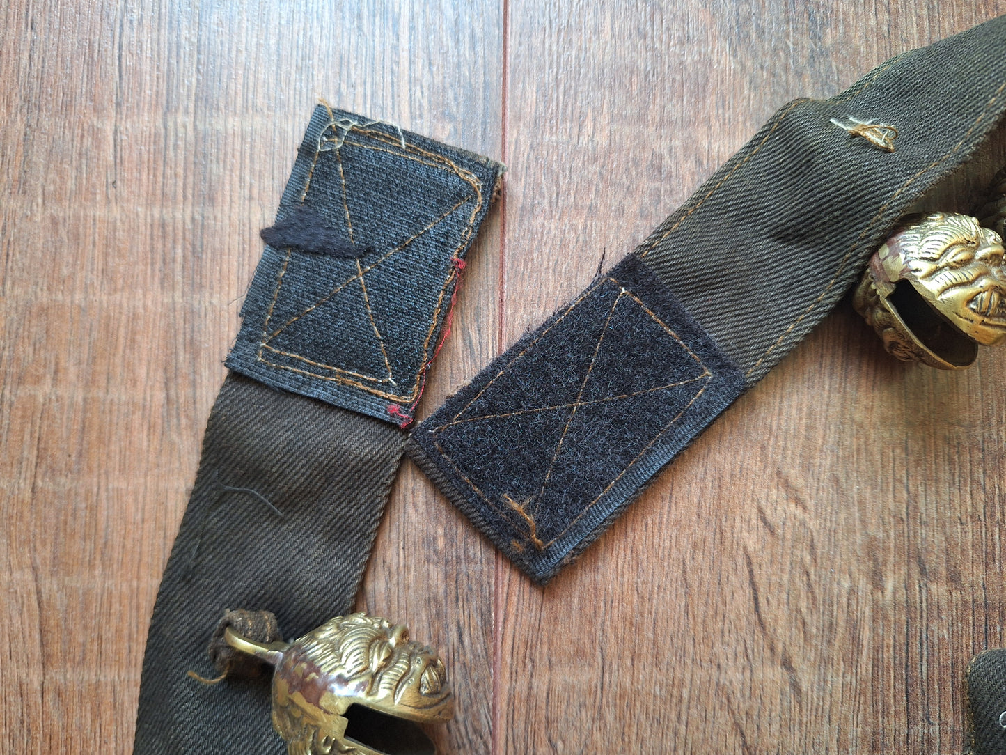 Vintage Himalayan bell strap #5