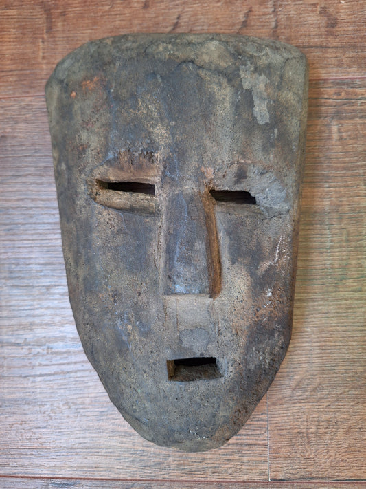 Antique Nepalese wooden mask