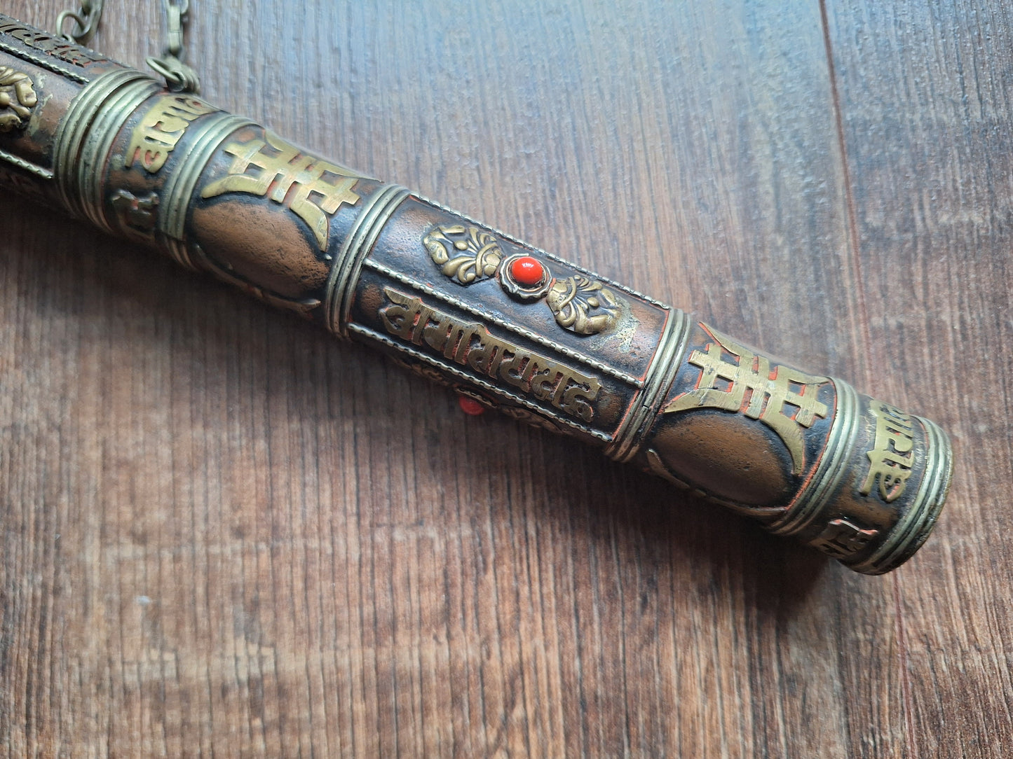 Vintage Tibetan incense holder