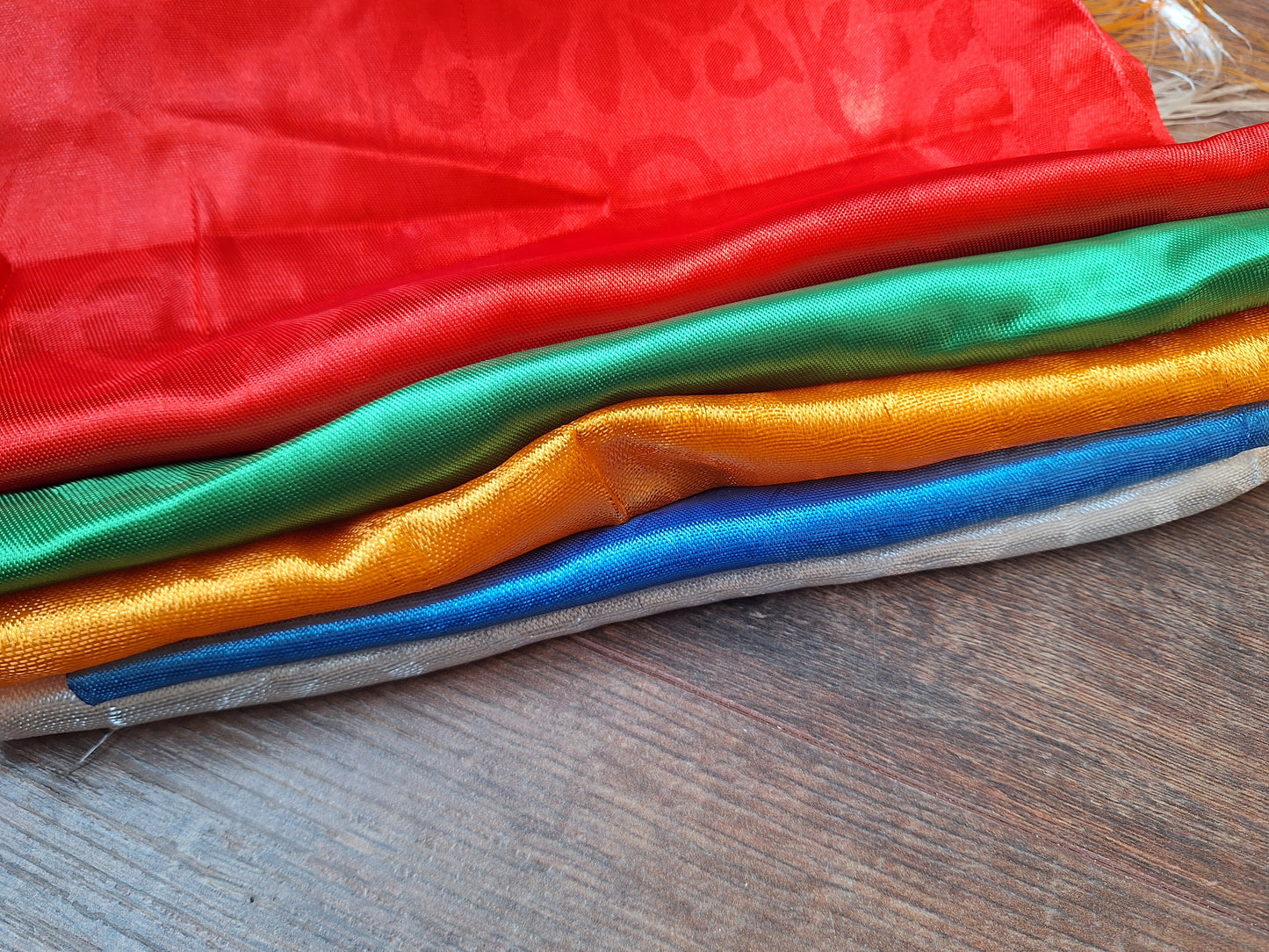 Khadak offering scarves, set of 5