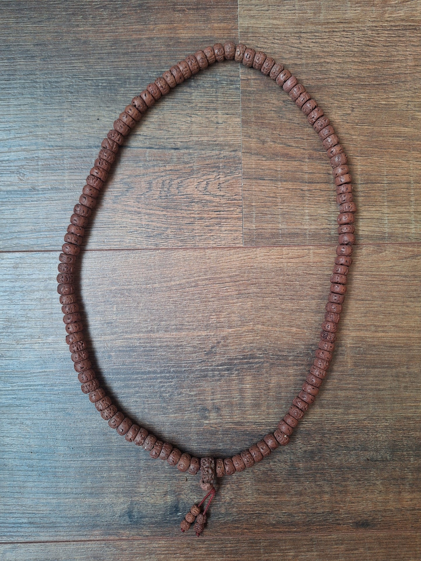 Vintage Nepalese rudraksha mala #24
