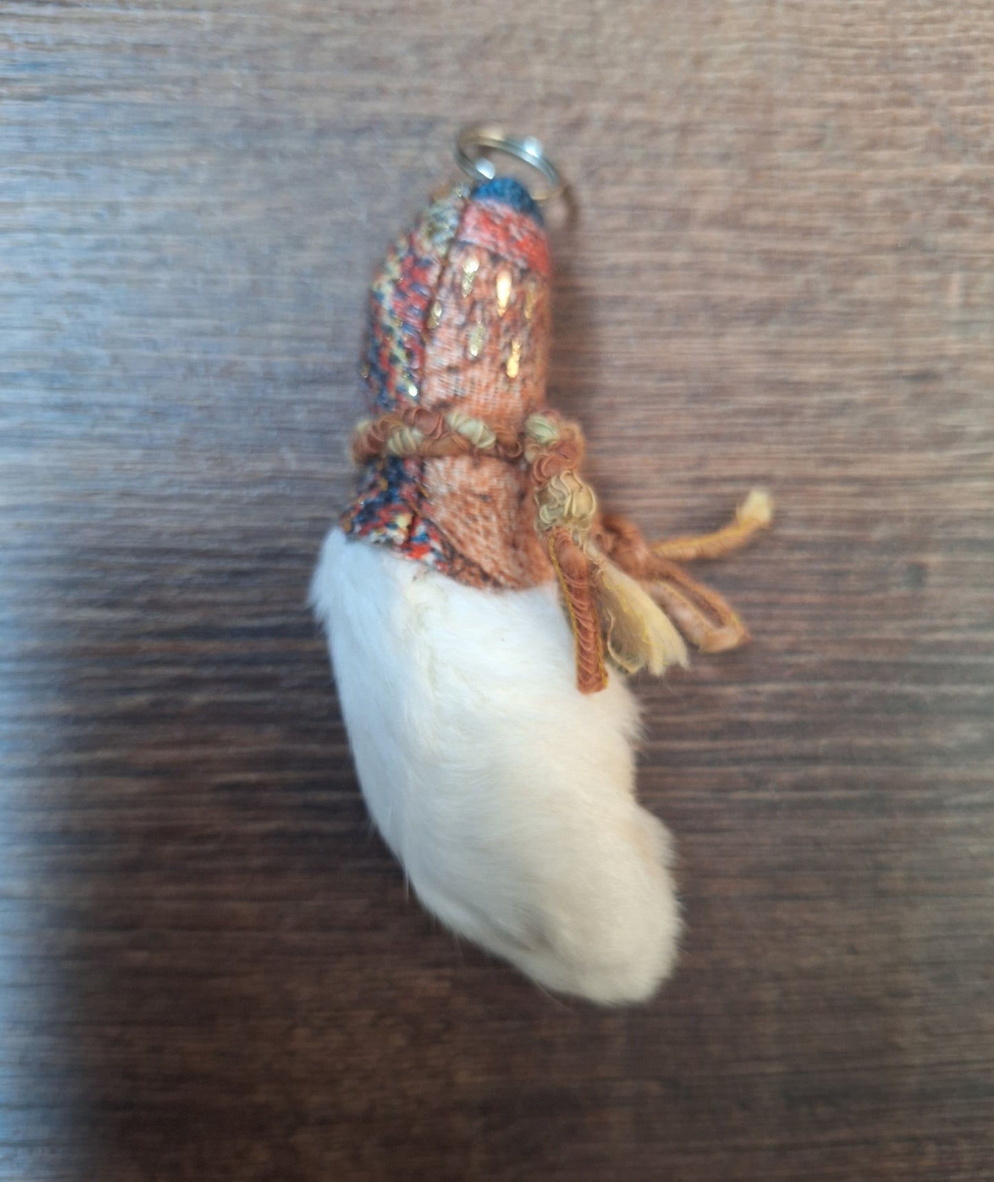 Rabbit paw pendants