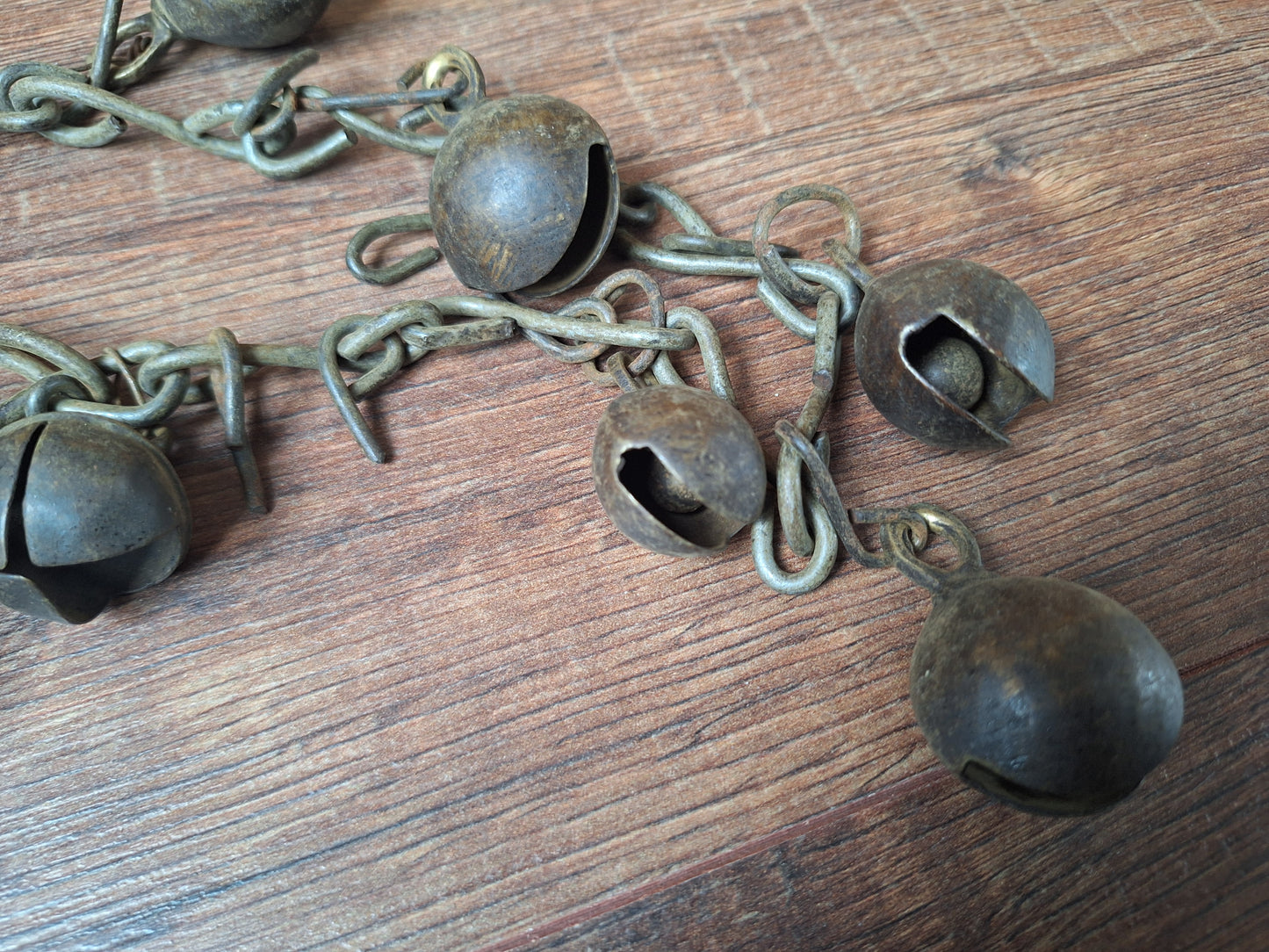 Old Nepalese shamanic bell chain