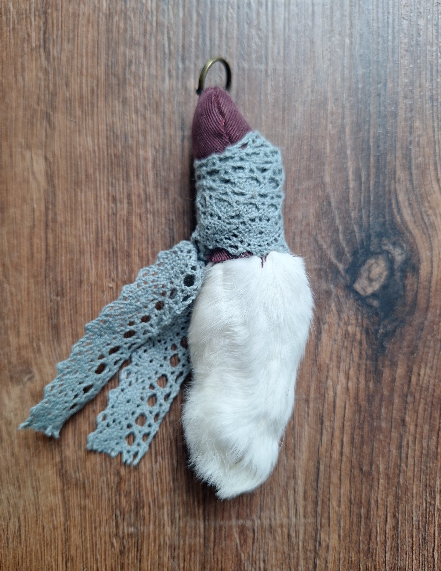 Rabbit paw pendants
