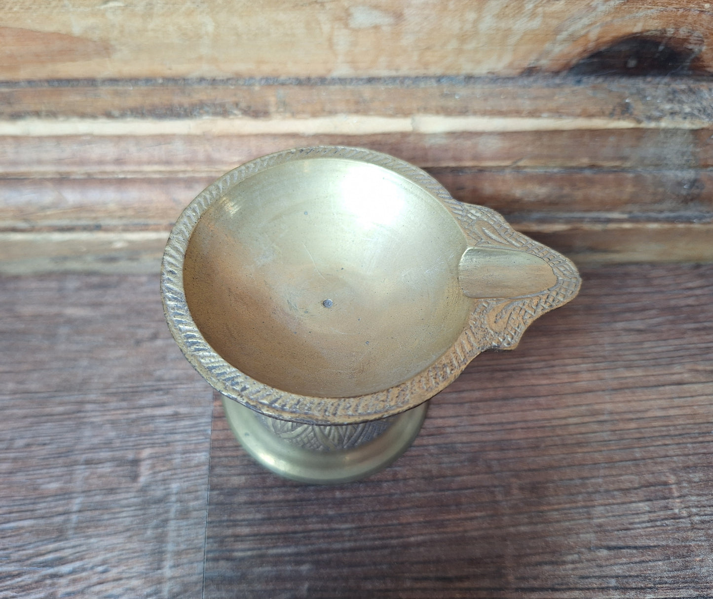 Brass oil or ghee lamp