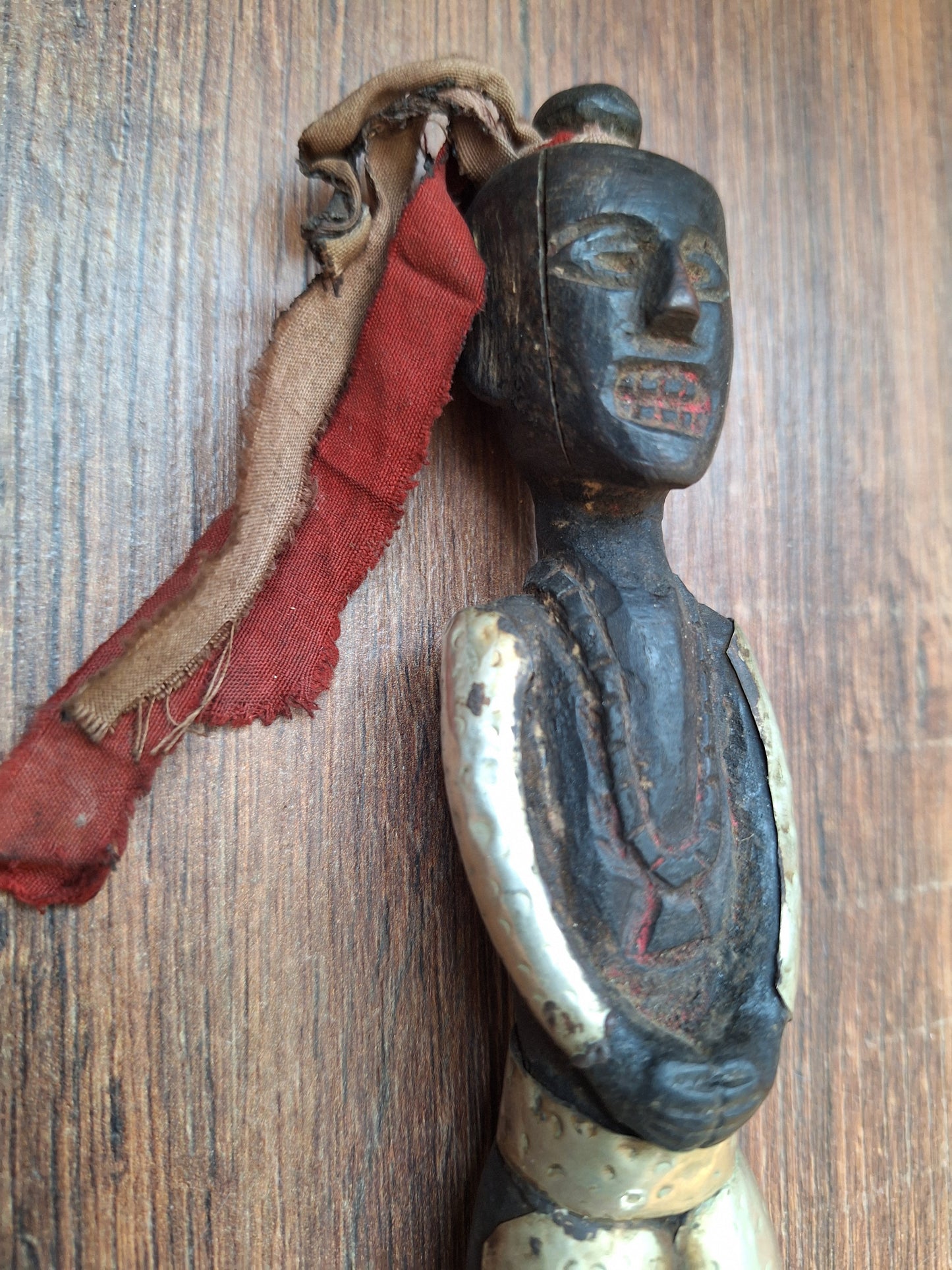Antique wooden phurba #49